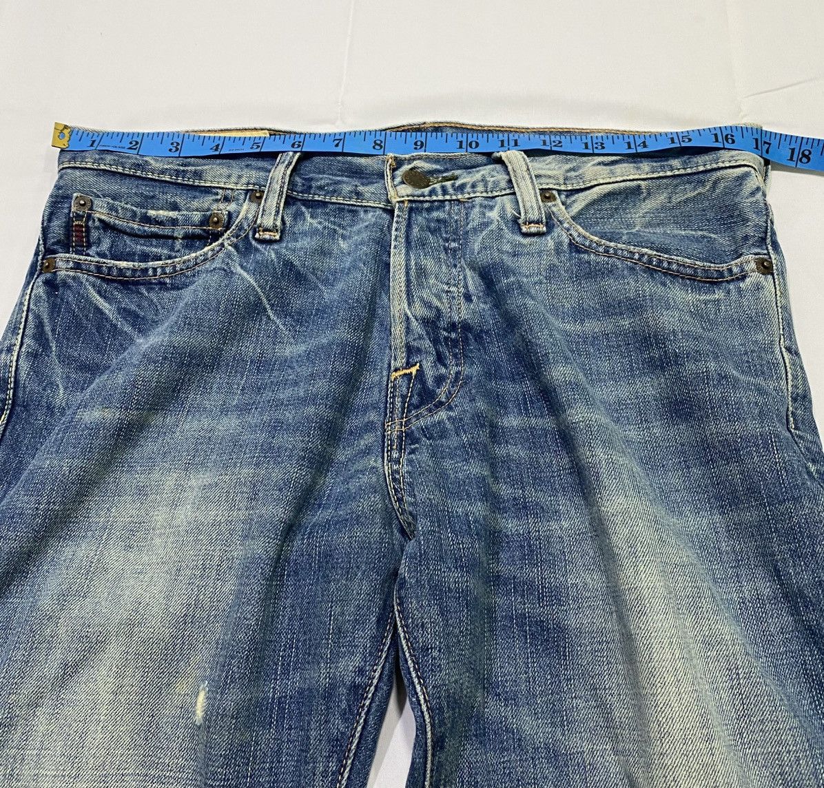 Abercrombie & Fitch Japanese brand x tornado mart style flare jeans Size US 34 / EU 50 - 9 Thumbnail