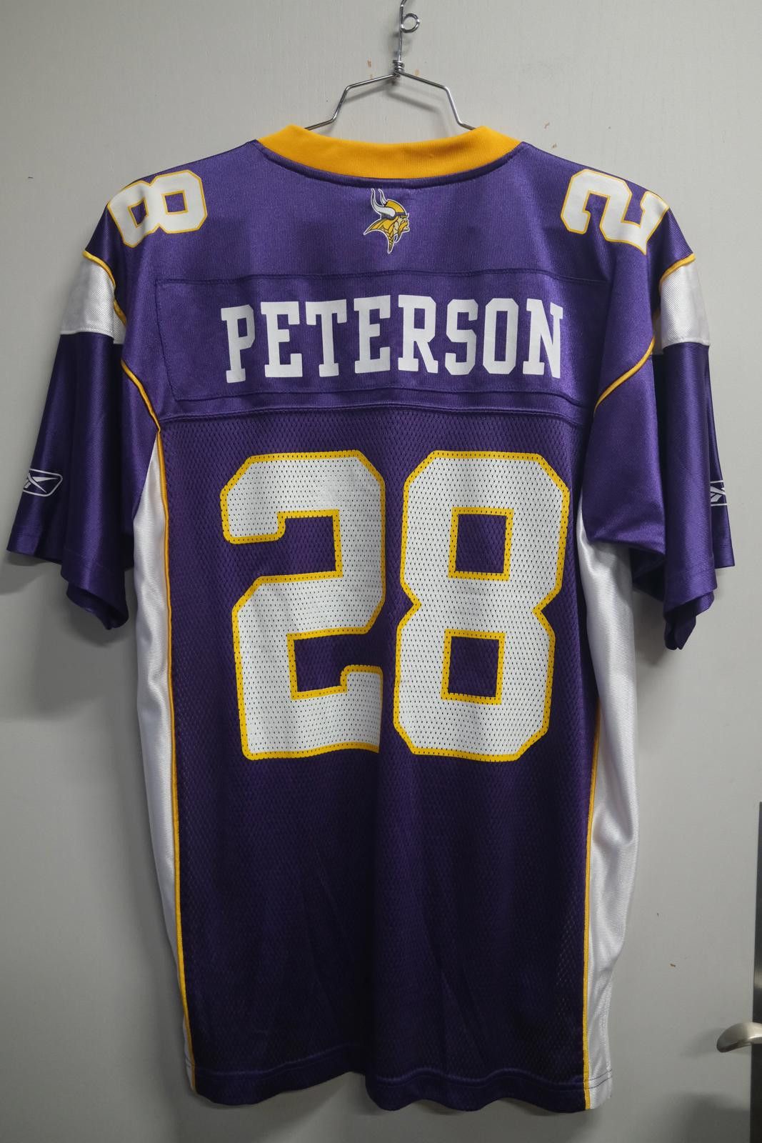 Reebok Reebok Minnesota Vikings Peterson #28 Football Jersey Size ONE SIZE - 2 Thumbnail