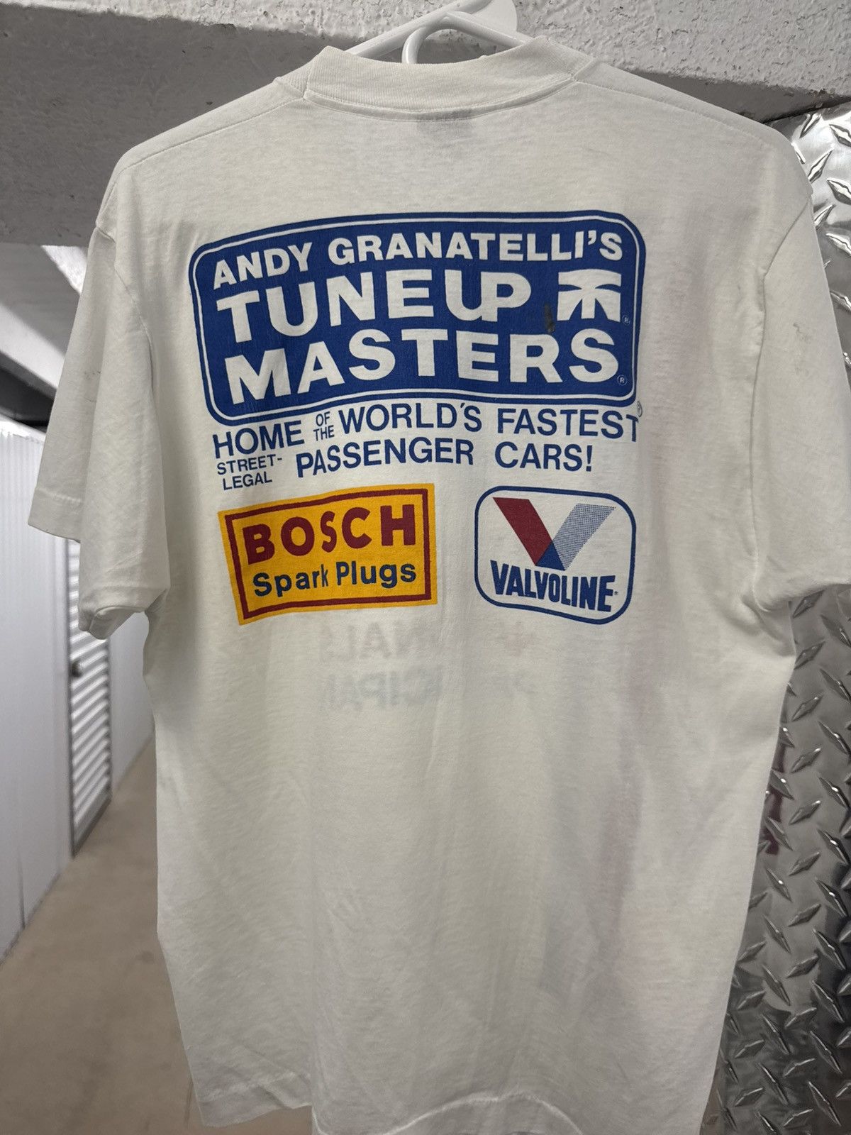 Vintage Vintage 1986 Bonneville National Rally Car Racing Bosch Size US L / EU 52-54 / 3 - 6 Thumbnail