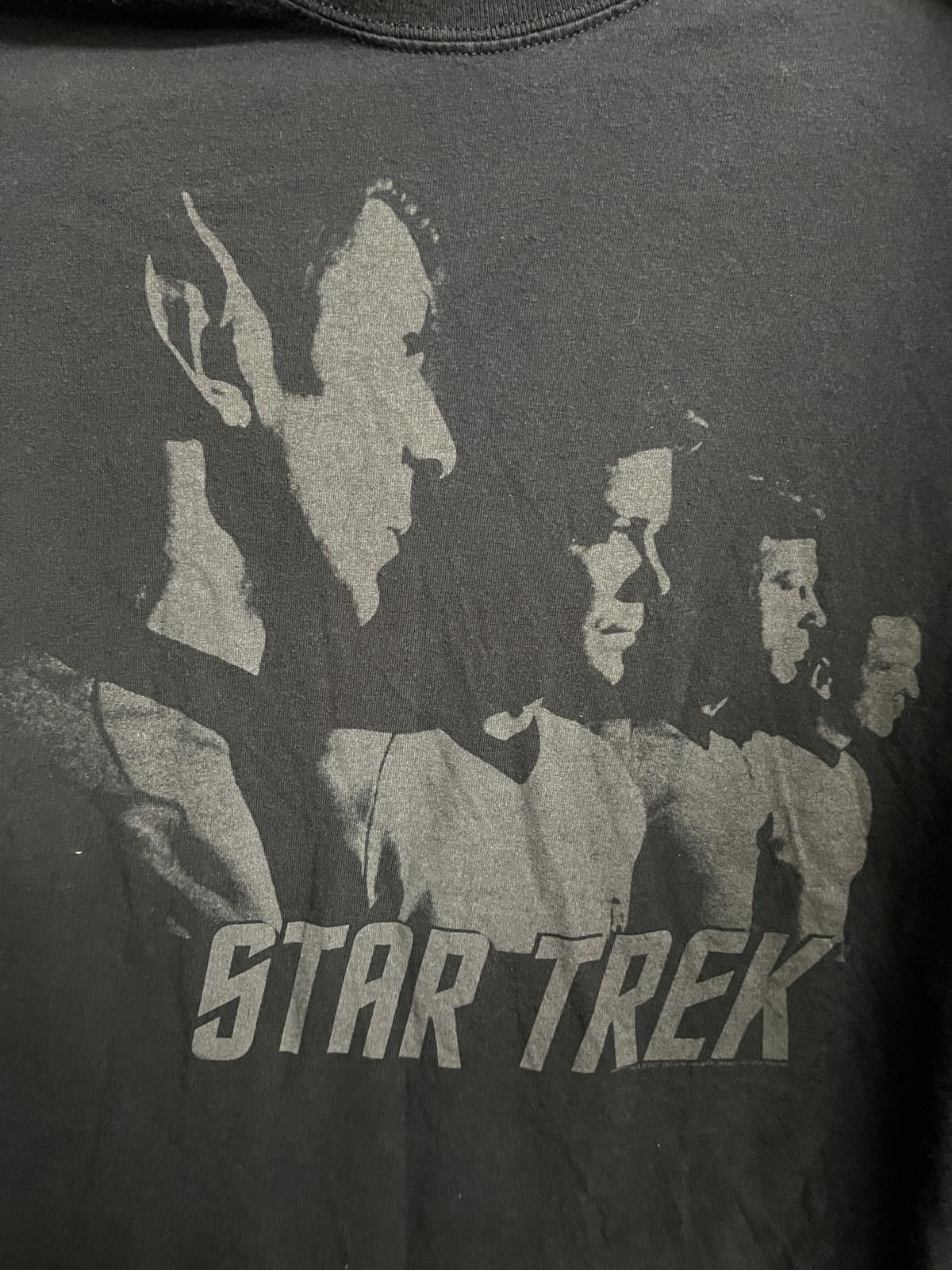 Steve And Barrys Rare Star Trek Series Promo T-shirt Star Trek Cast Tee Size US S / EU 44-46 / 1 - 3 Thumbnail