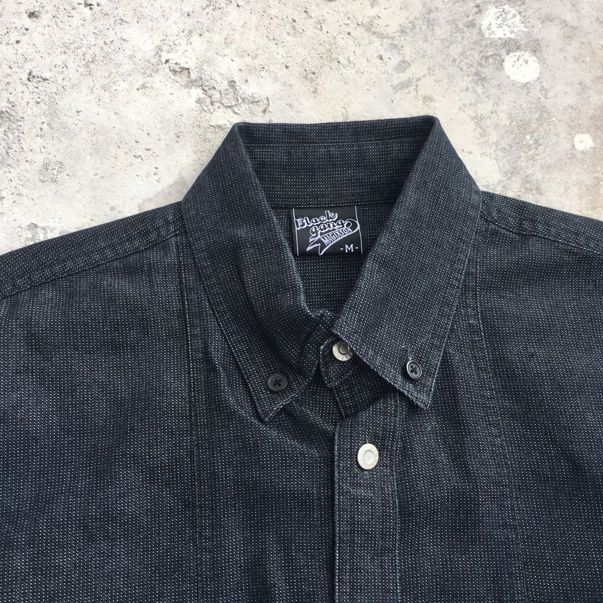 Japanese Brand Vintage Black Gang Magixson Button Ups Shirt Size US M / EU 48-50 / 2 - 6 Thumbnail