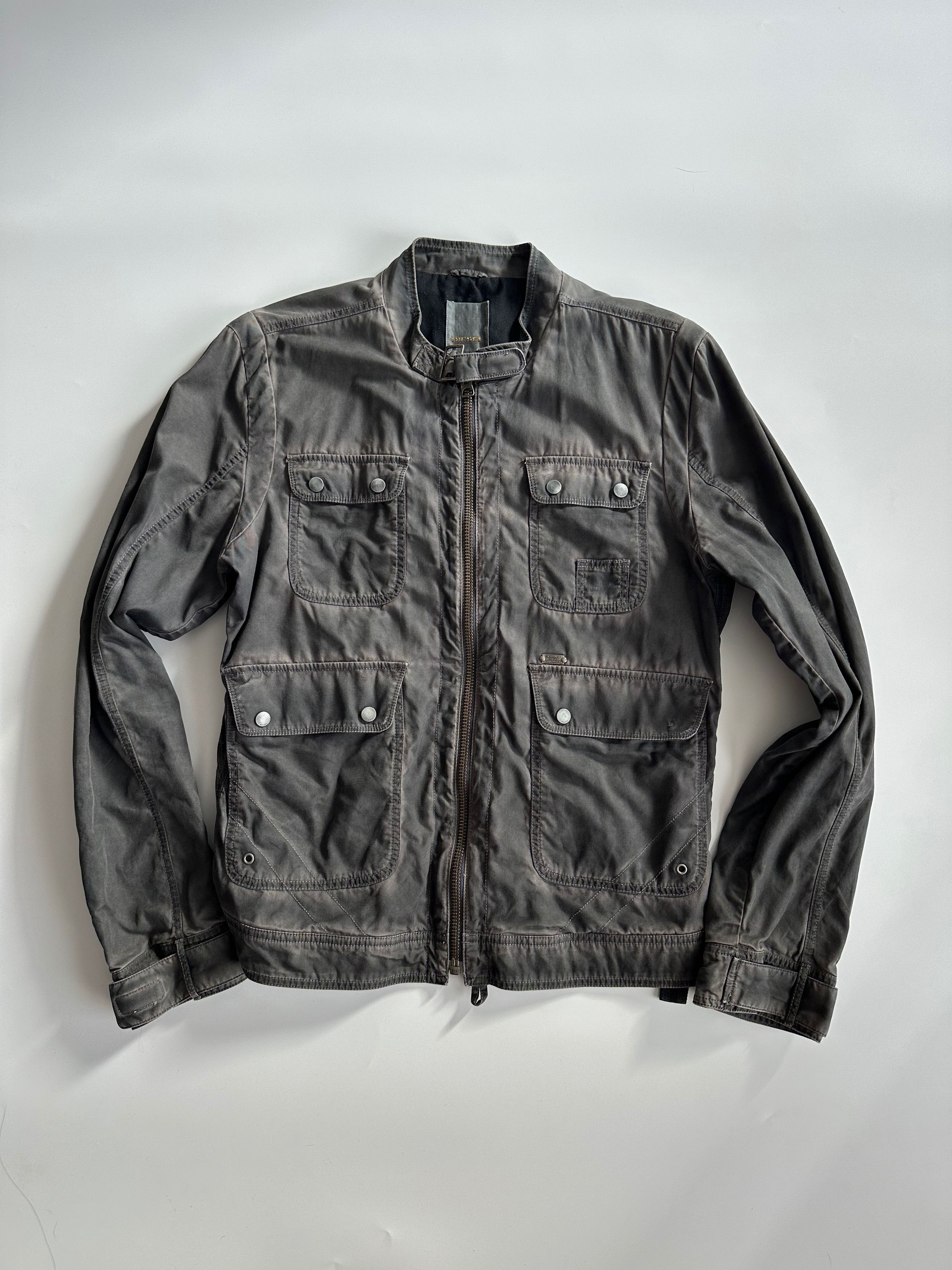 Diesel Diesel Pigment Rider Jacket Biker Garment Dyed S/S 2010 Size US M / EU 48-50 / 2 - 2 Thumbnail