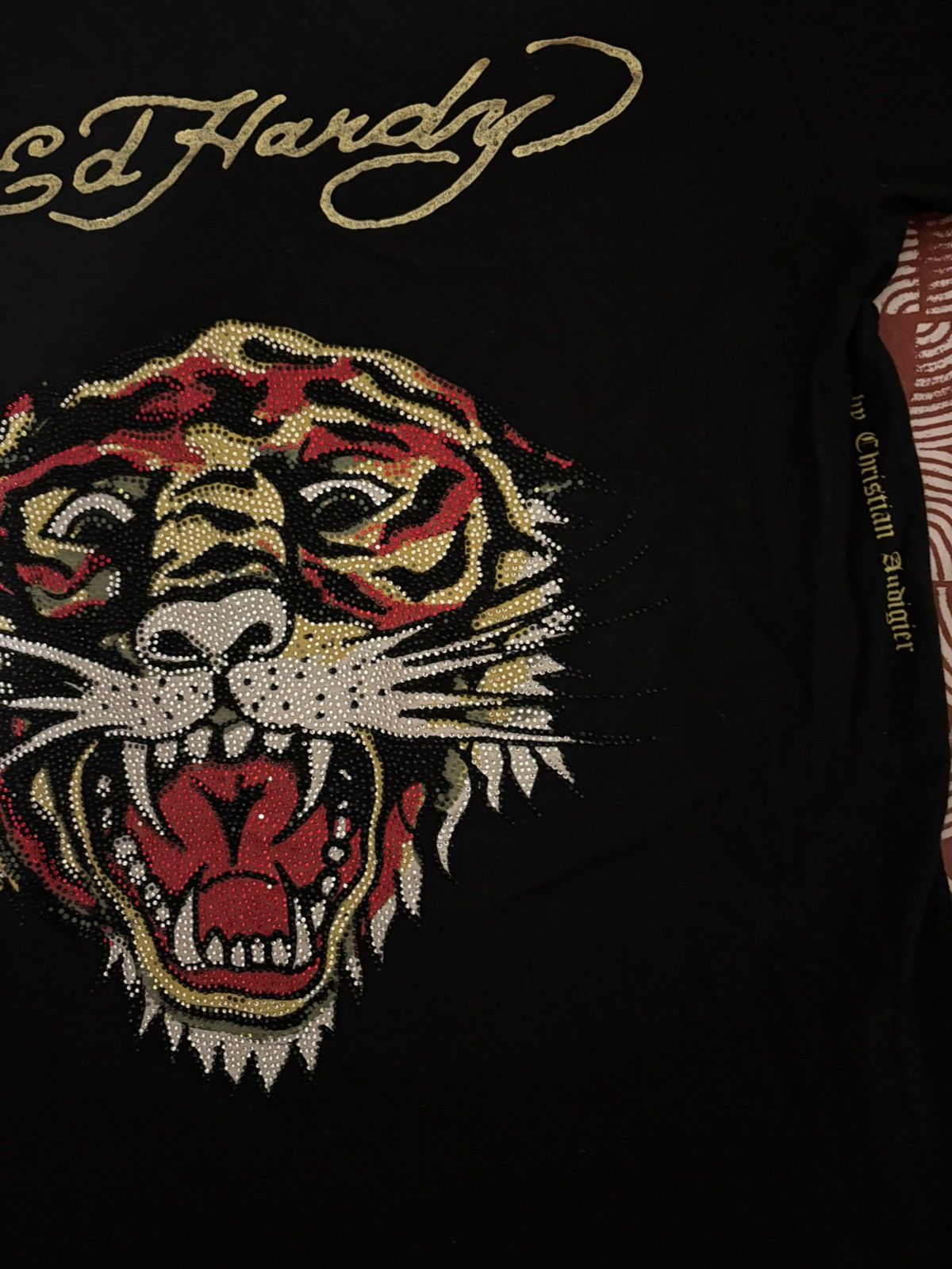 Ed Hardy Ex Hardy Rhinestone Tee Size US L / EU 52-54 / 3 - 2 Thumbnail