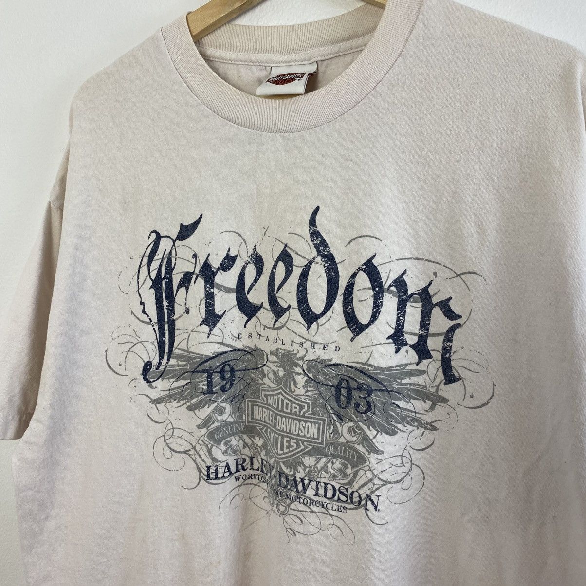 Harley Davidson Vintage Harley Davidson T Shirt Northwest Olympia Washington Size US XL / EU 56 / 4 - 1 Thumbnail