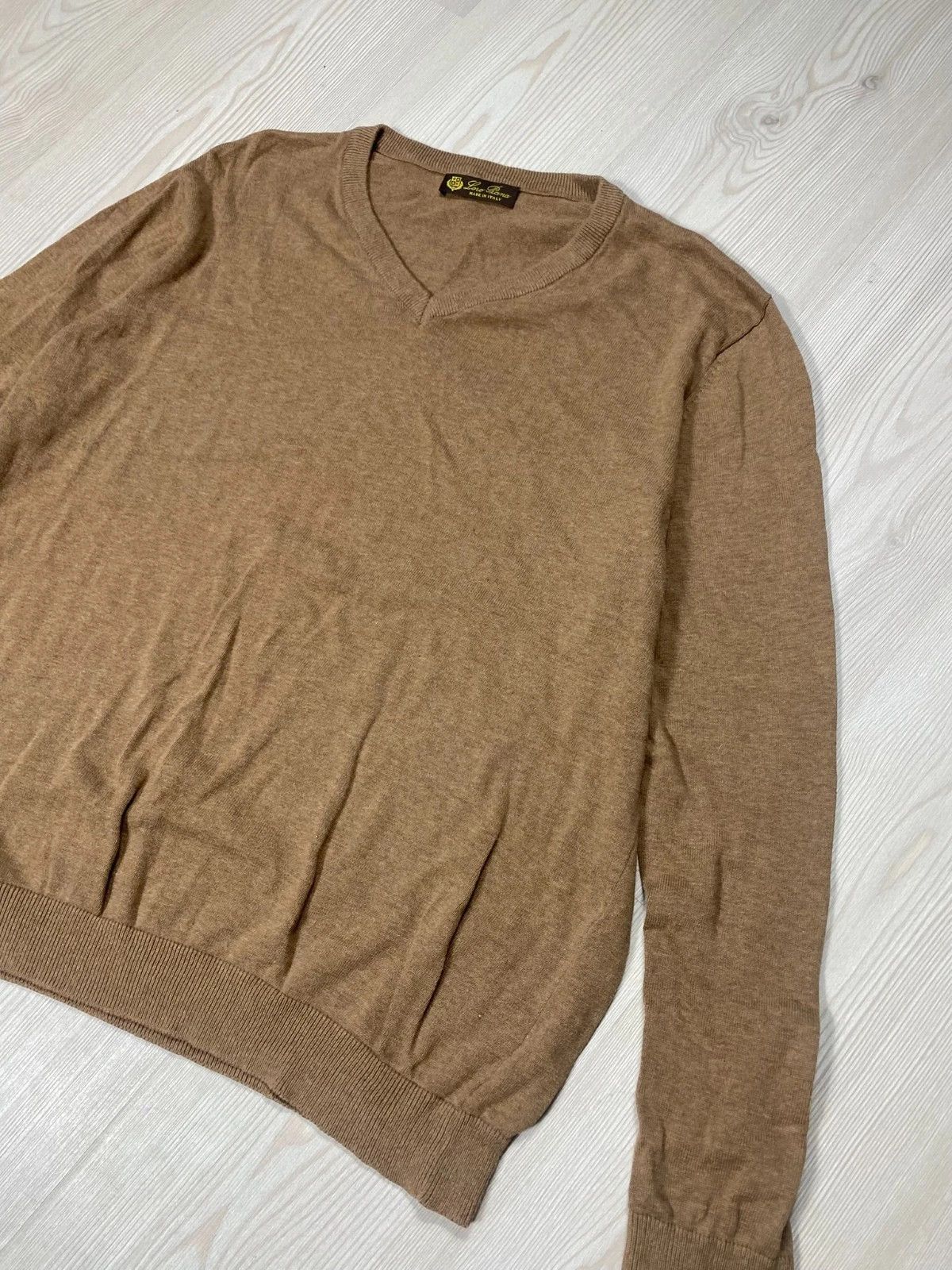 Loro Piana Loro Piana Sweater Cotton 100% Size US XL / EU 56 / 4 - 2 Thumbnail