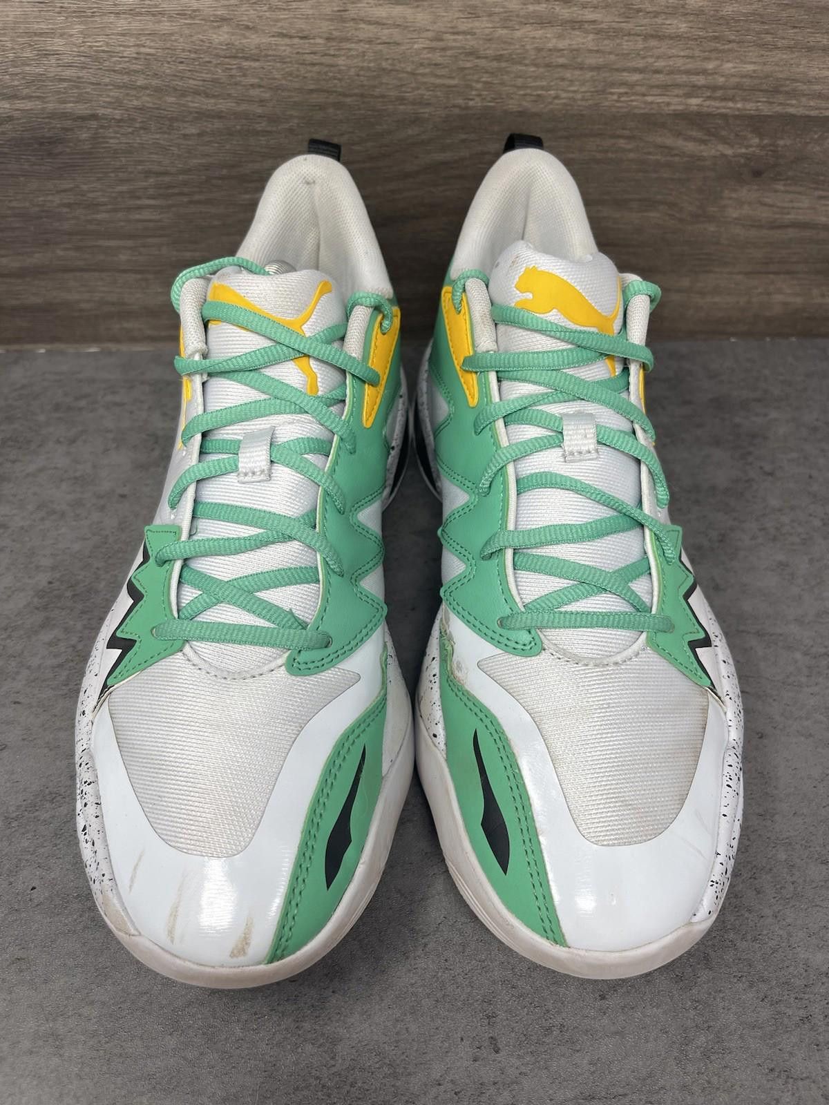 Puma Puma Genetics Sparkle Basketball Shoes Mens Size 9 White Size US 9 / EU 42 - 3 Thumbnail