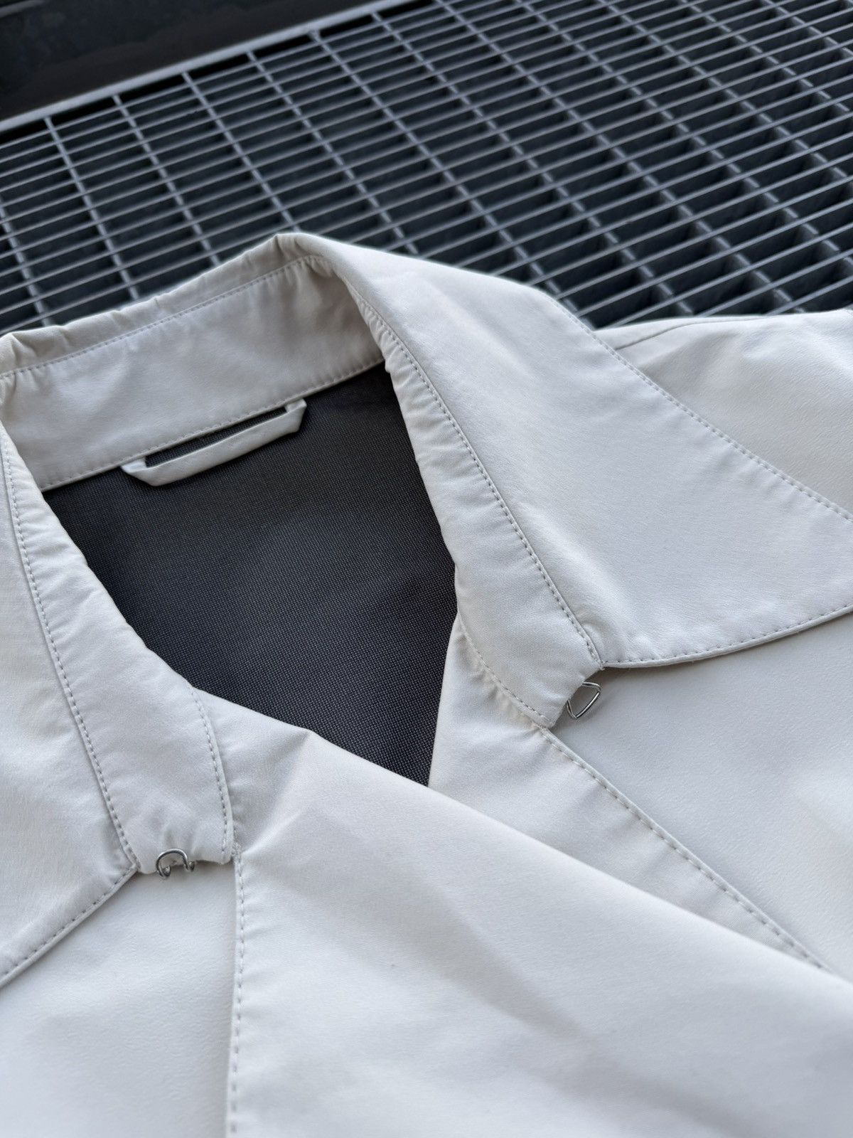 Prada Prada Double Breasted Wind Stopper Waterproof Coat Size L / US 10 / IT 46 - 6 Thumbnail