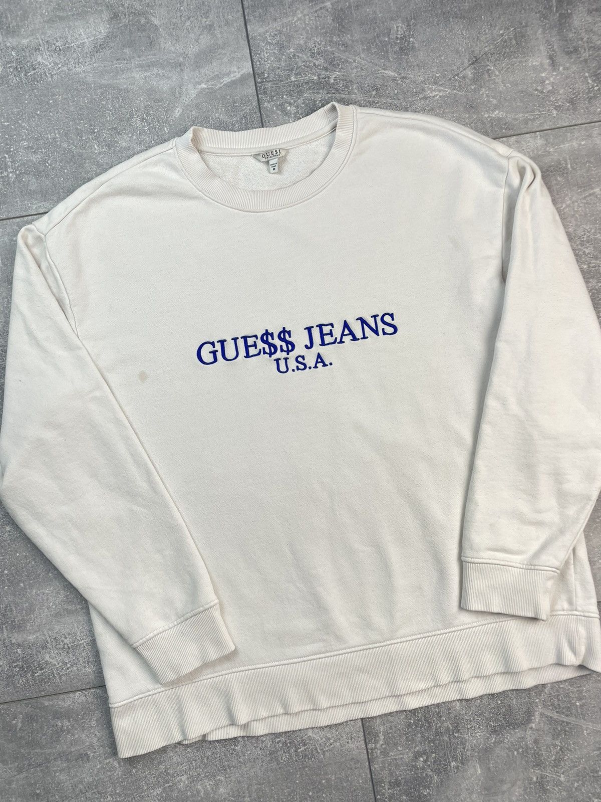 A$AP Rocky × Guess Guess x ASAP Rocky Sweatshirt White Size US M / EU 48-50 / 2 - 2 Thumbnail
