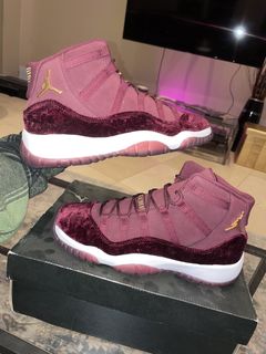 Nike air jordan clearance 11 retro heiress velvet