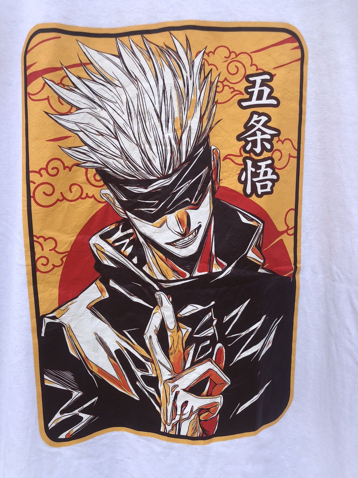Anime Vintage Anime Jujutsu Kaisen Satoru Gojo Promo Tee Size US XXL / EU 58 / 5 - 3 Thumbnail