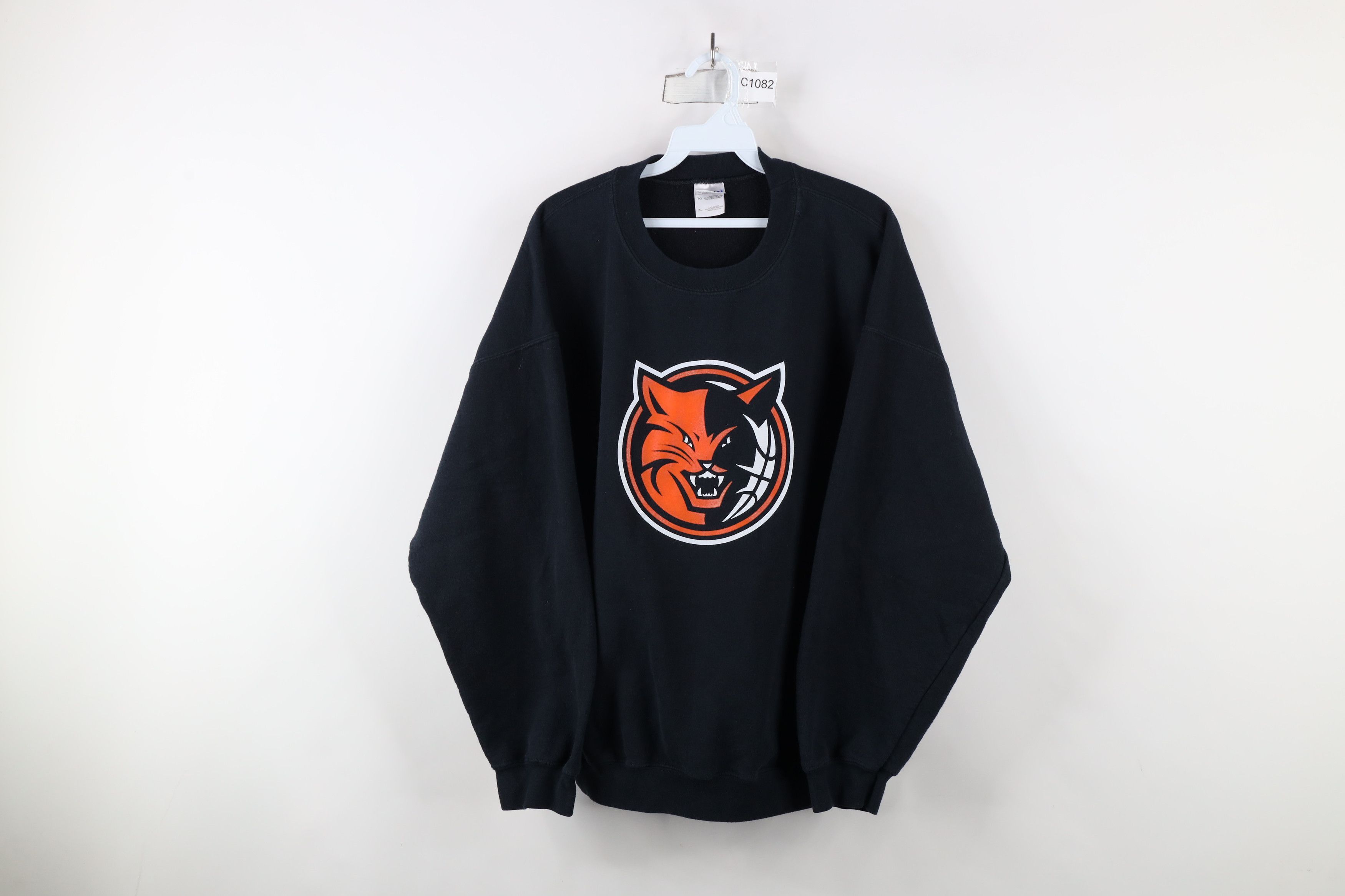 Vintage Vintage Y2K Bobcats Basketball Crewneck Sweatshirt Black Size US XL / EU 56 / 4 - 1 Thumbnail