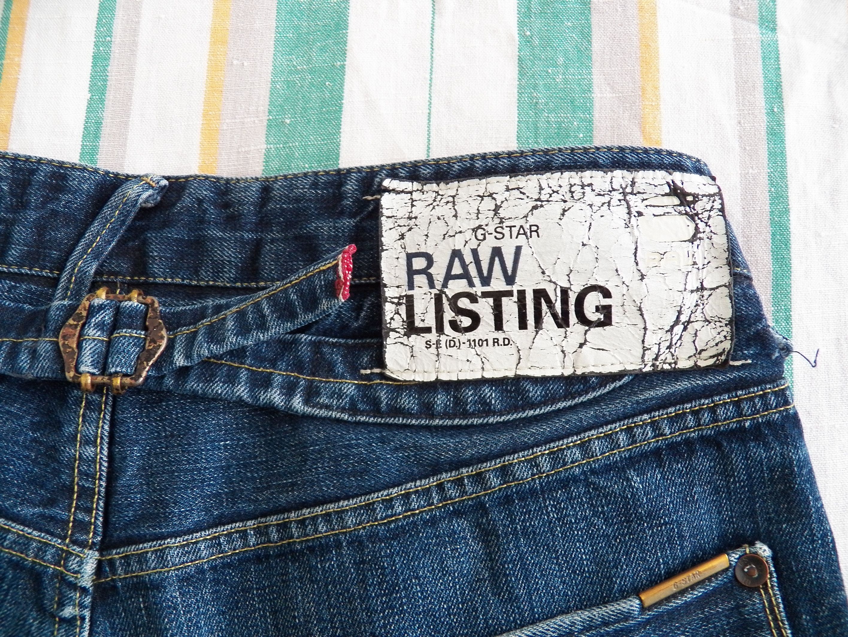 G-Star G-Star RAW Lumber Original Raw Listing Jeans W32 L28 Selvage Size US 32 / EU 48 - 2 Thumbnail
