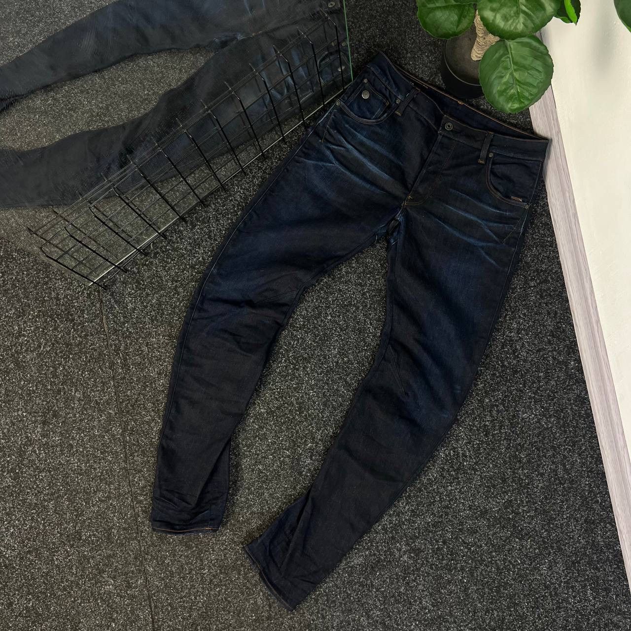 G-Star G Star Raw ARC 3D Slim Denim Pants Jeans Double Knee Japan Size US 31 - 2 Thumbnail