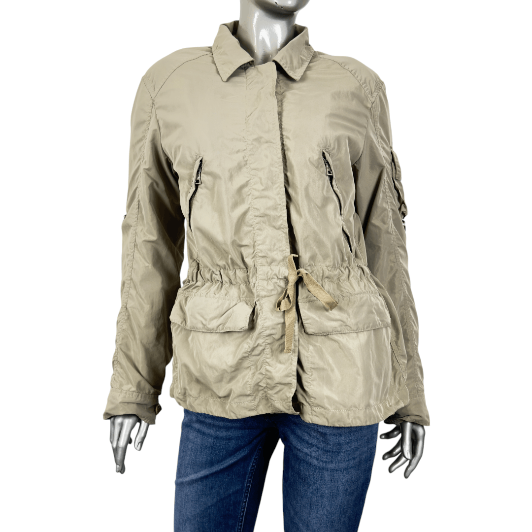 Prada Lightweight Nylon Women's Jacket Size L / US 10 / IT 46 - 6 Thumbnail