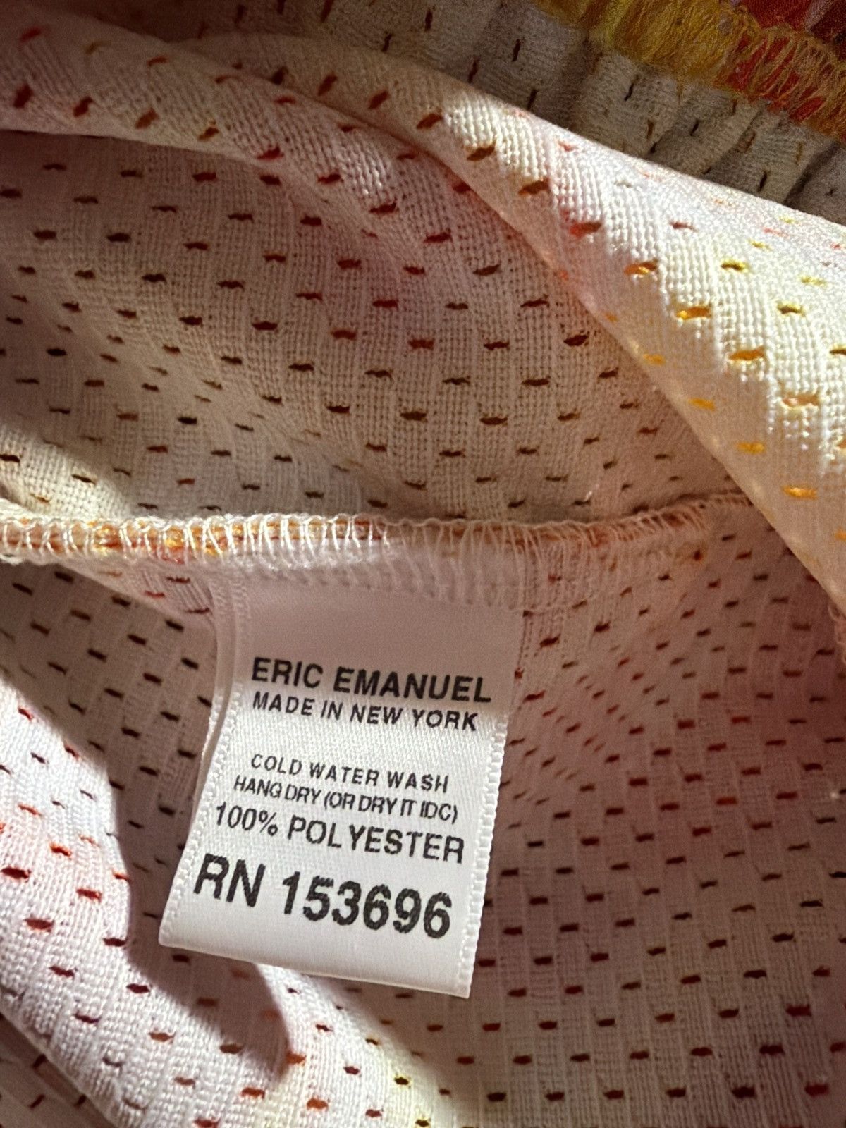 Eric Emanuel Eric Emanuel EE Shorts Orange Yellow Red Shorts Worn Once Size US 32 / EU 48 - 5 Thumbnail