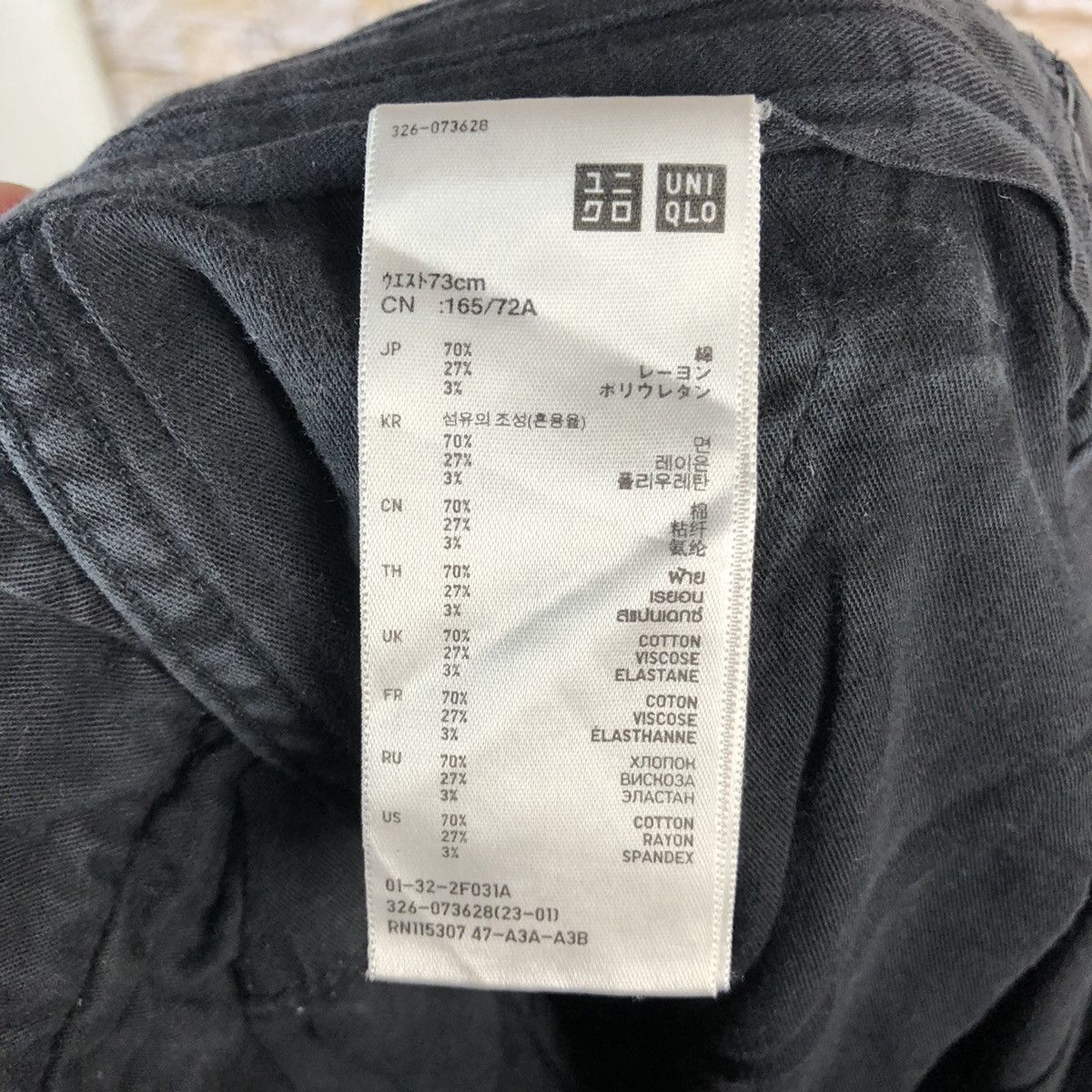 Faded Glory × Japanese Brand Uniqlo Black faded Cargo Multipocket Pants #A746 Size US 28 / EU 44 - 21 Thumbnail