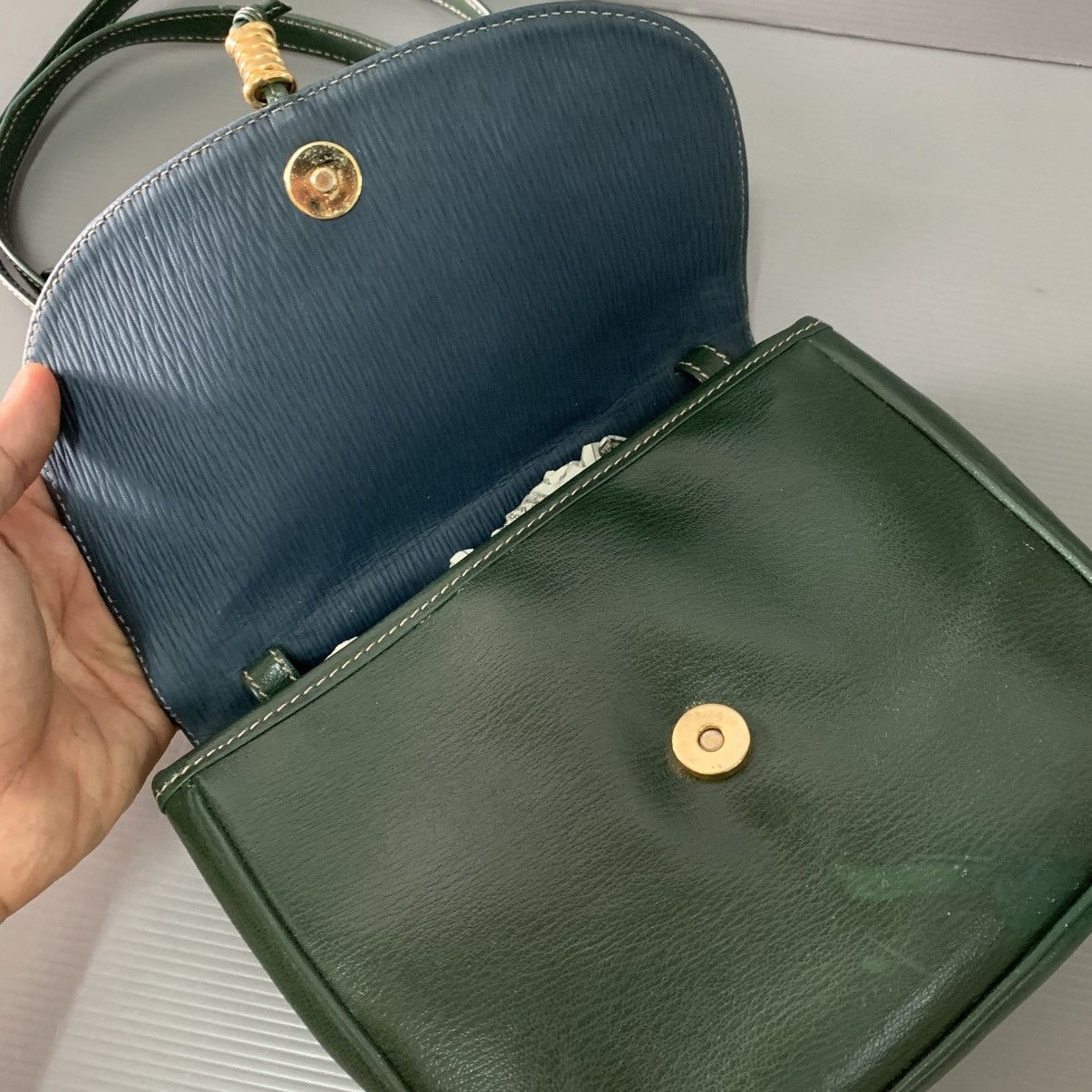 Loewe Loewe Leather Top Handle Sling Bag Size ONE SIZE - 11 Thumbnail