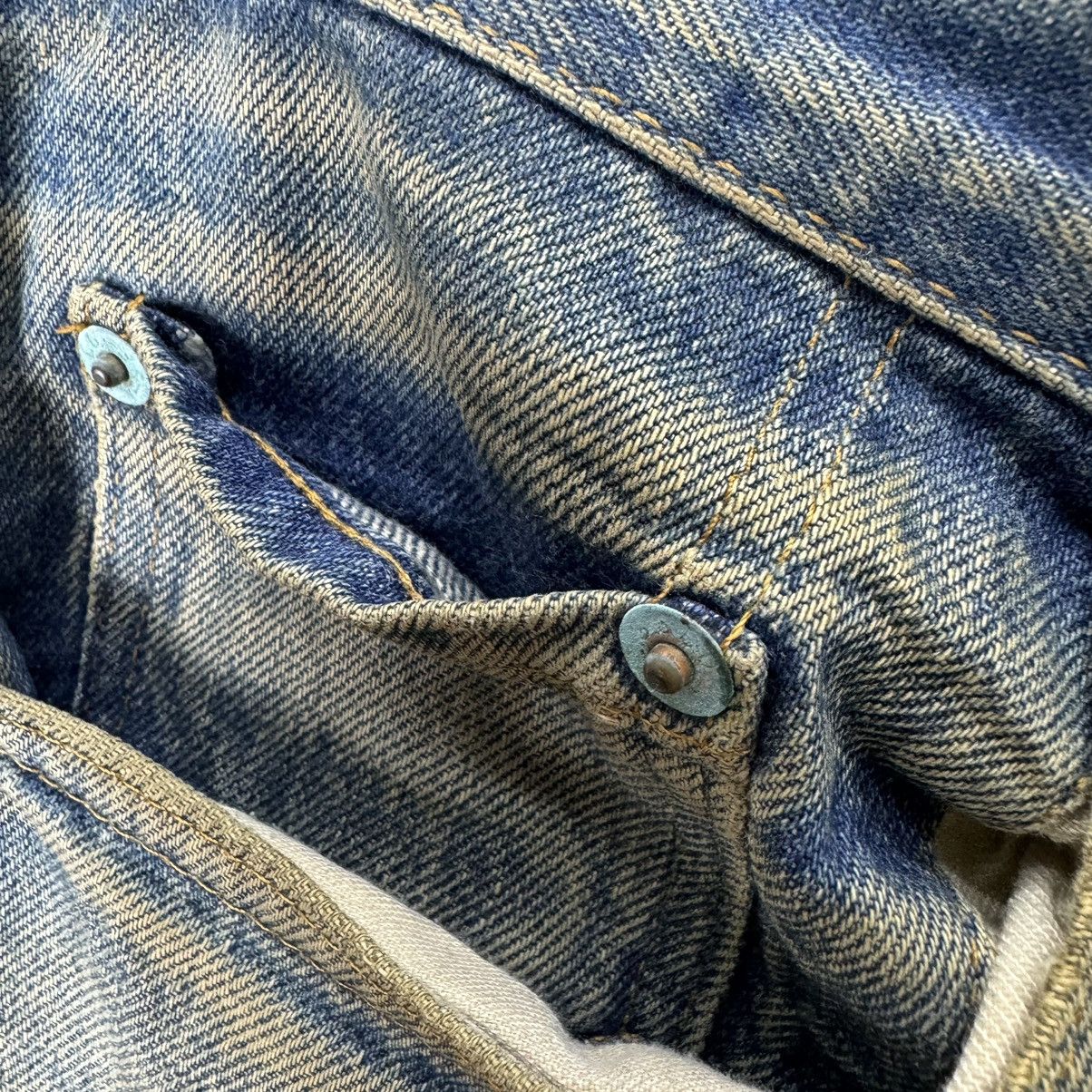 Levi's ☀️80s LEVI’S 501 RINDEN 524 PATCHWORK DENIM JEANS PANTS Size US 34 / EU 50 - 9 Thumbnail