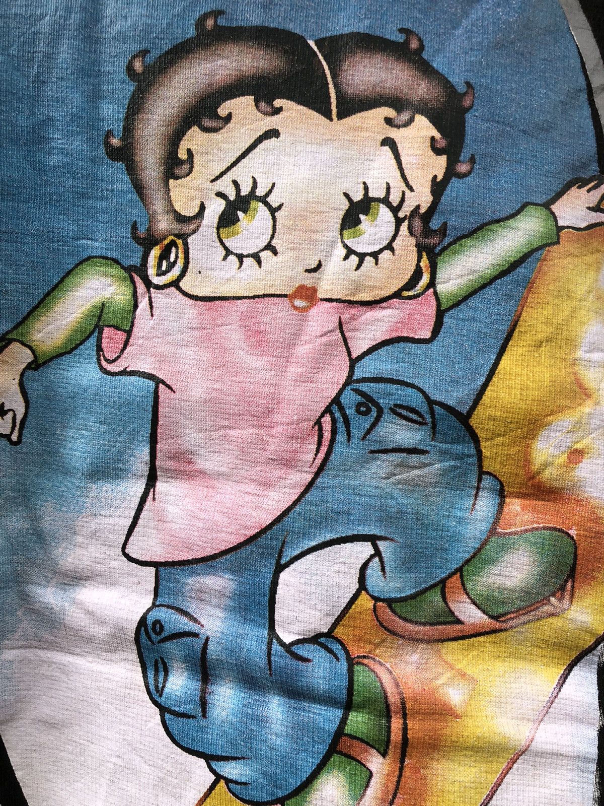 Cartoon Network × Japanese Brand × Vintage Vintage Y2K Betty Boop Snowboard Backhit Tshirt Size US L / EU 52-54 / 3 - 7 Thumbnail