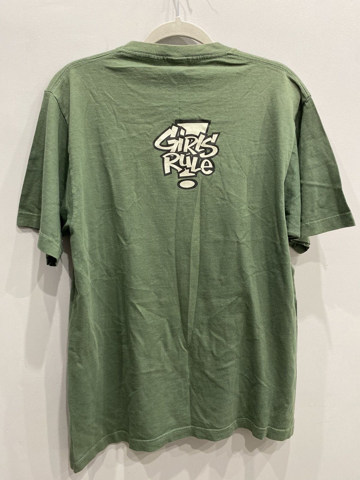 Universal Studios × Vintage 1997 Vintage Betty Boop Girls Rule Army Camo Faded Tee Size US L / EU 52-54 / 3 - 7 Thumbnail