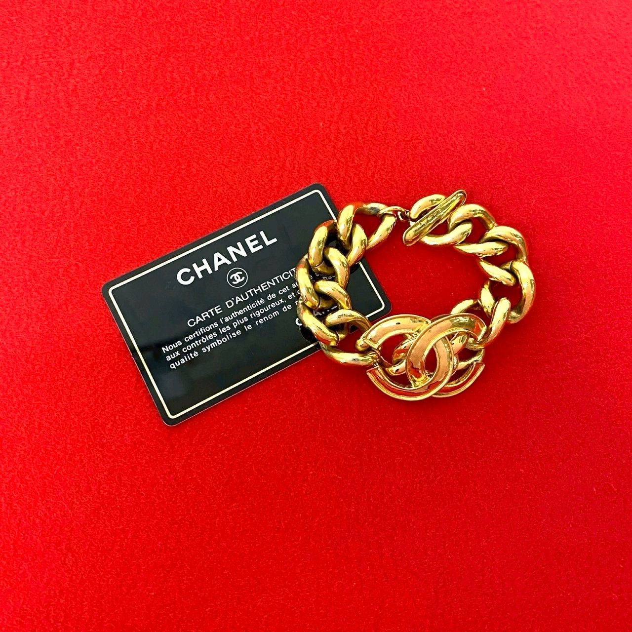 Chanel Chanel Chanel Coco Mark Bracelet Metal Bracelet DUTY FREE for USA Size ONE SIZE - 1 Thumbnail
