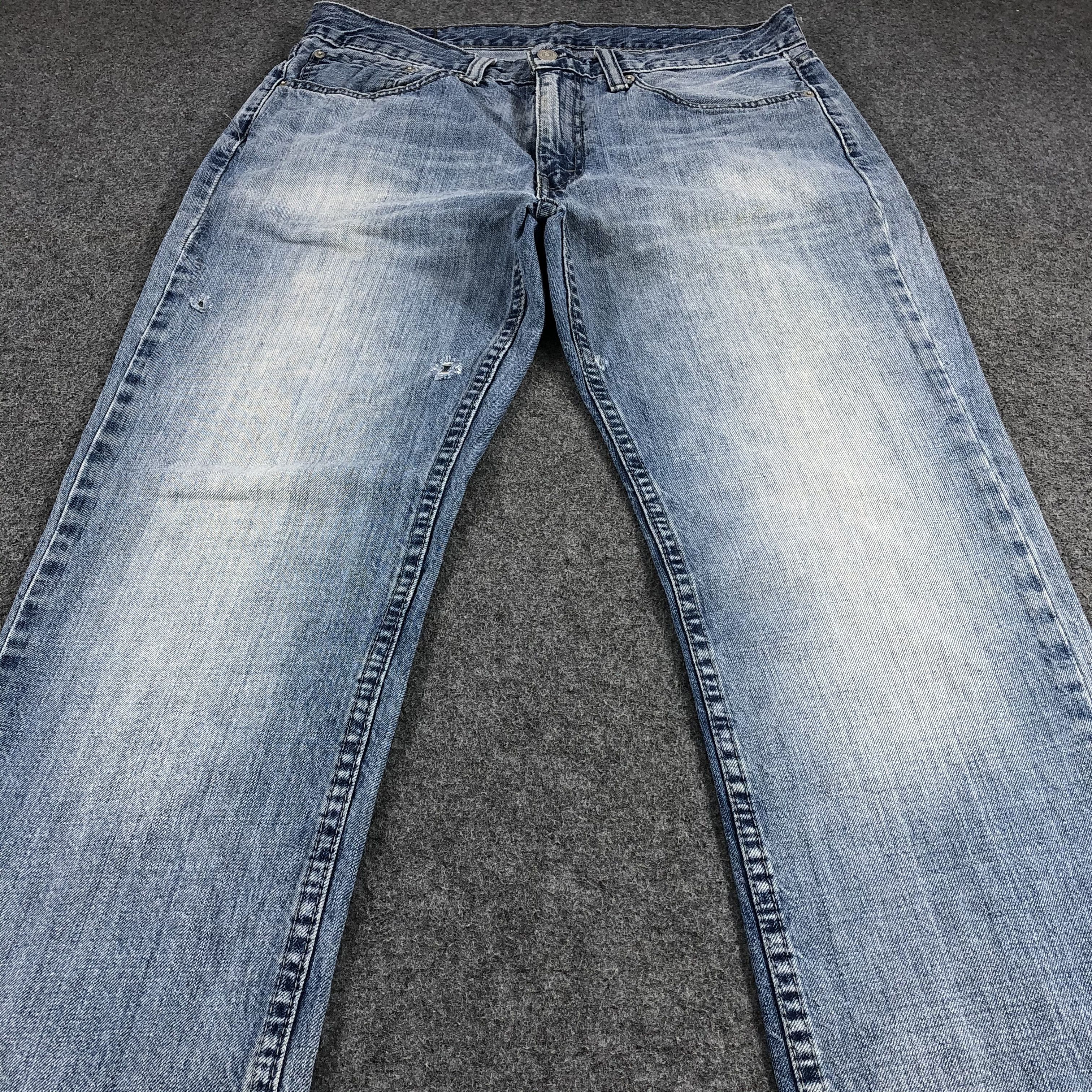 Levi's × Vintage Vintage Levis 514 Jeans-JM1284 Size US 35 - 3 Thumbnail