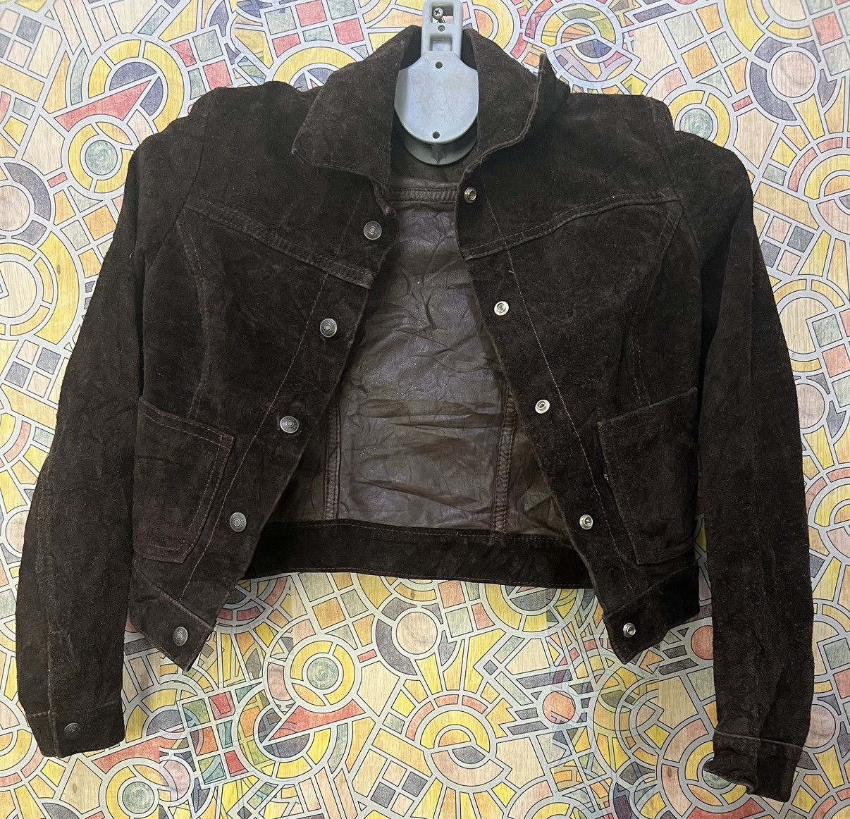 Japanese Brand × Levi's Levis Leather Jacket Size XS / US 0-2 / IT 36-38 - 1 Thumbnail