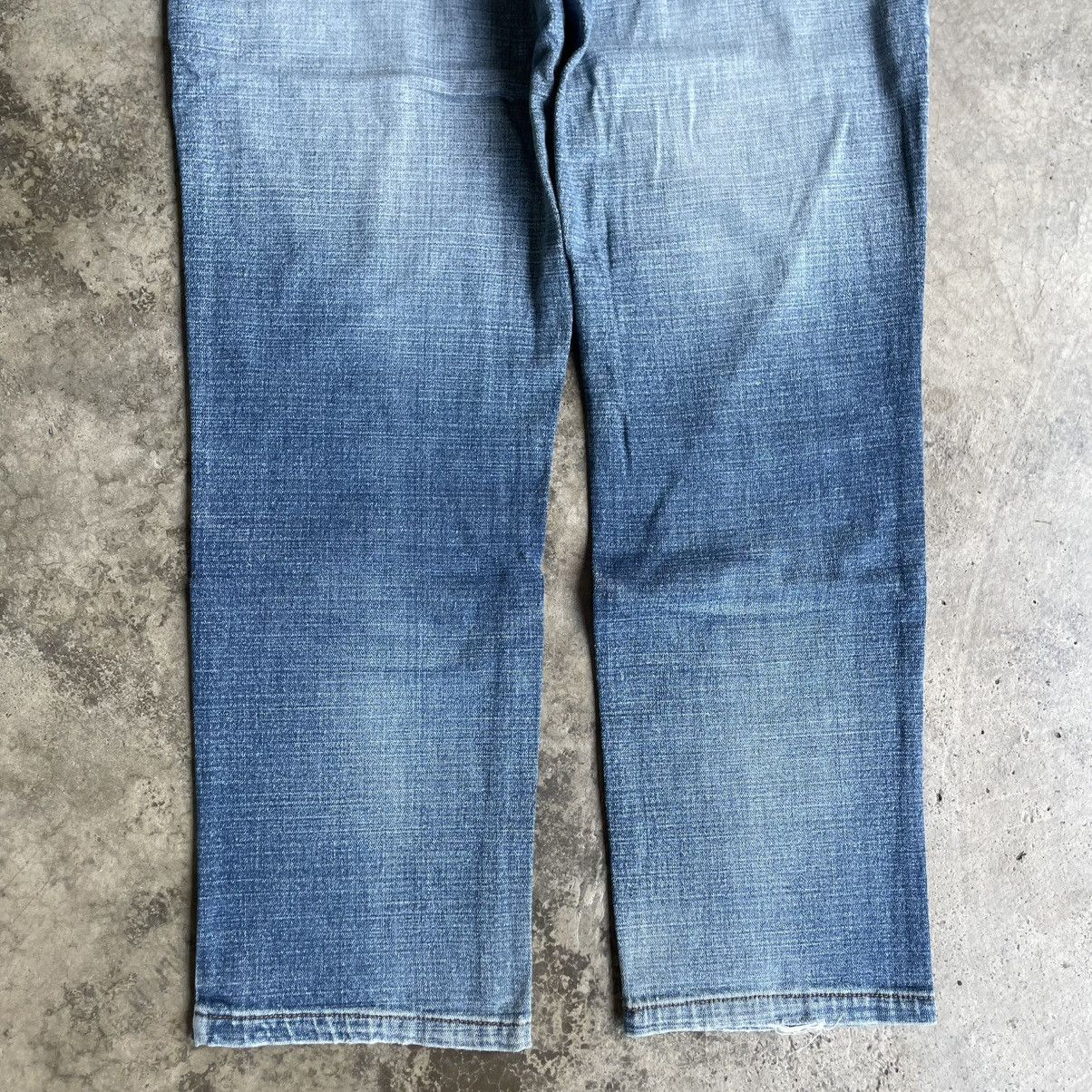 Japanese Brand 🔥🇯🇵Vintage Barcedos Stoned Washed Ripped Distress Denim Jeans Size US 35 - 6 Thumbnail