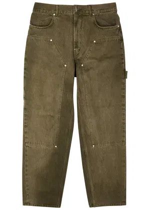 Givenchy o1srvl11e0125 Carpenter Pants in Brown Size US 28 / EU 44 - 1 Thumbnail