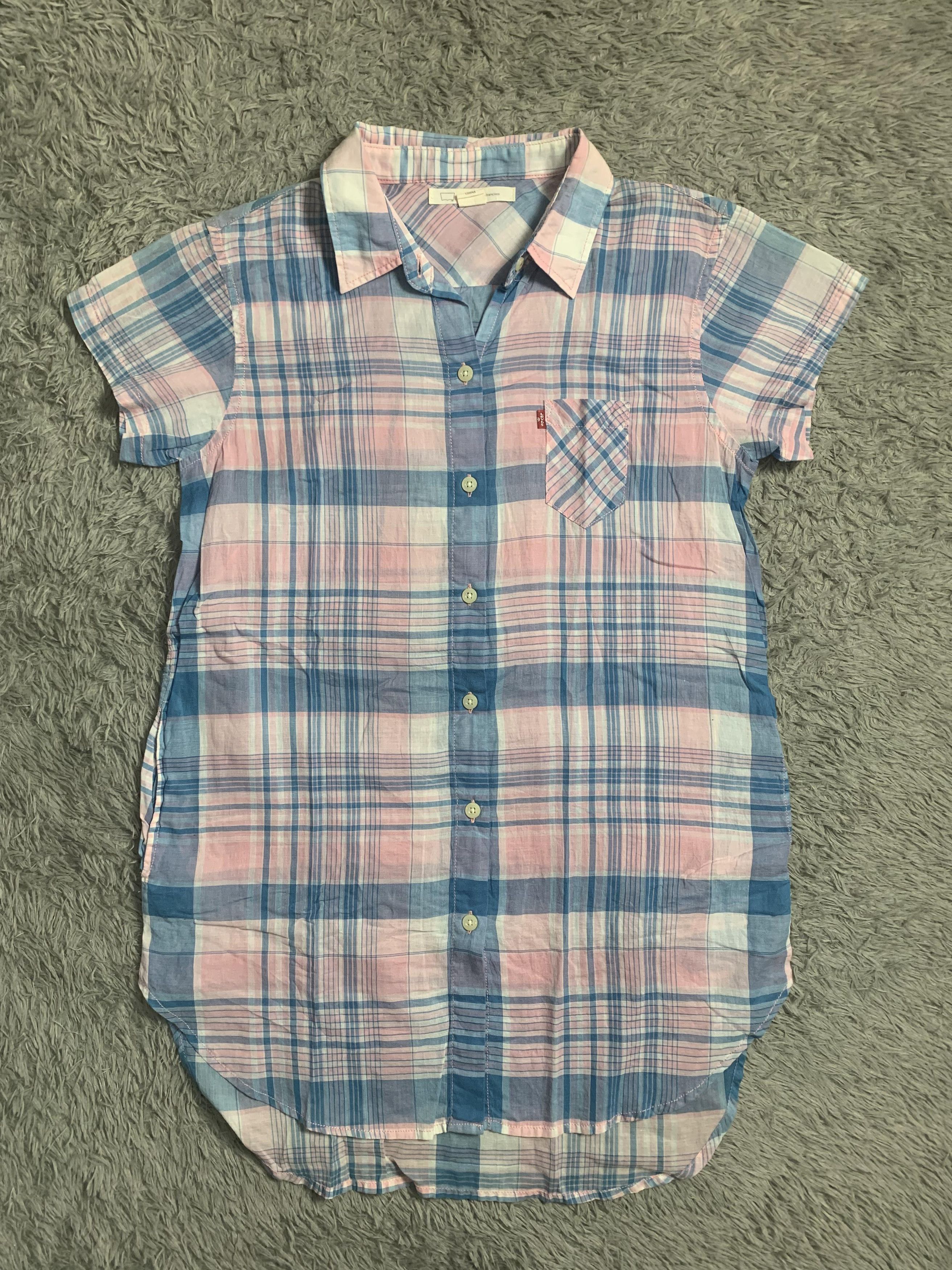 Levi's Women Levis Shirt Red Tab Flannel Size S / US 4 / IT 40 - 1 Thumbnail