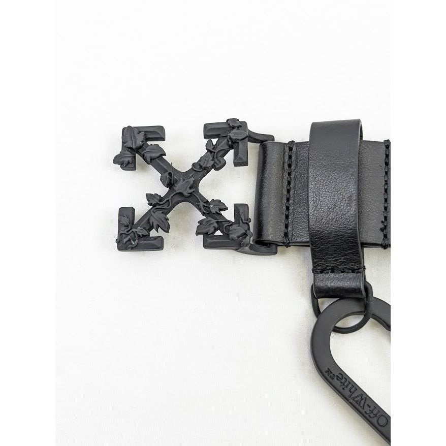 Off-White o1rshd1 Size: L/XL / Leather Belt with Chain in Black Size ONE SIZE - 5 Thumbnail