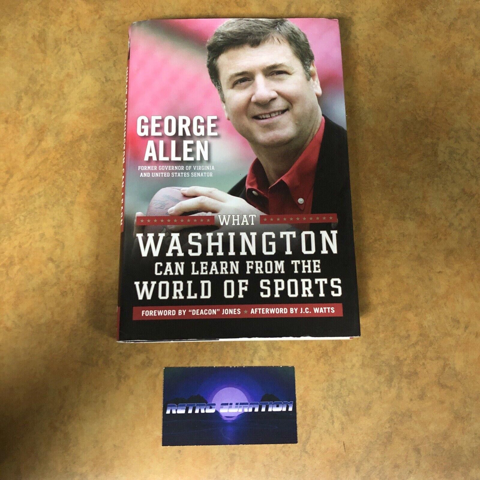 Designer Signed What Washington Can Learn from Sports by George Allen Size ONE SIZE - 1 Thumbnail