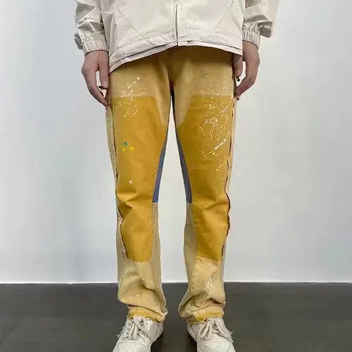 Other Retro Hip Hop Splash Ink Slim Jeans Size US 37 - 1 Thumbnail