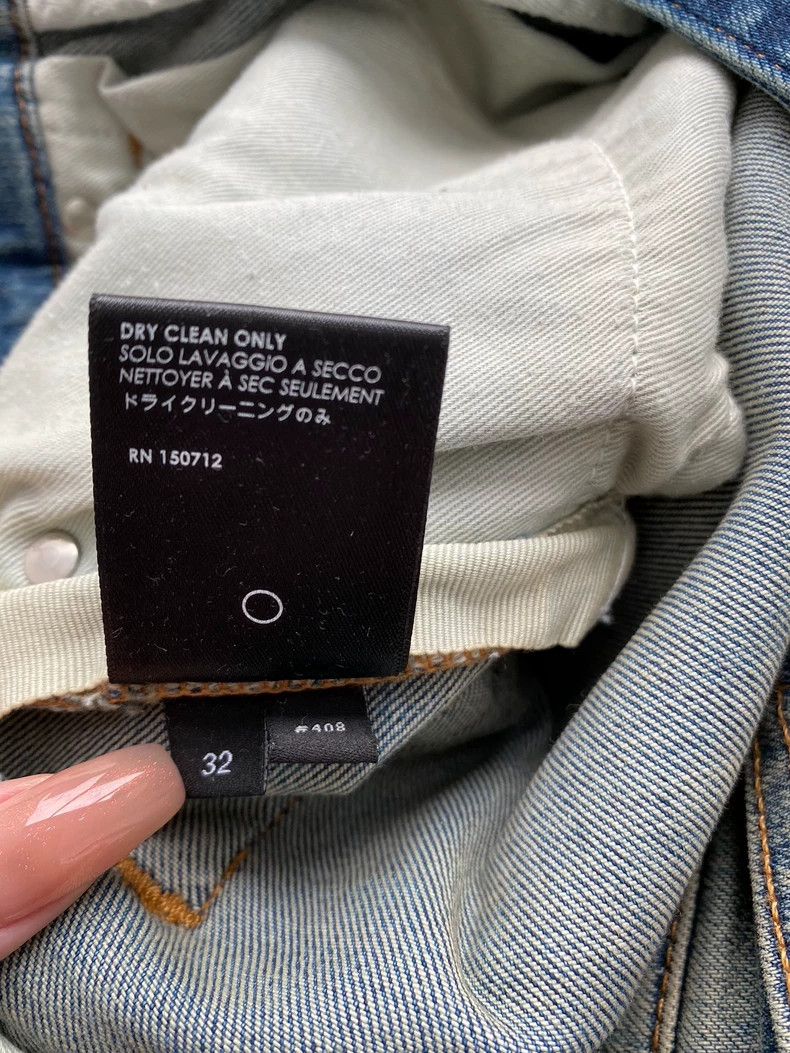 Amiri Amiri Washed blue leopard patchwork MX1 jeans 2502-Nextarro Size US 32 / EU 48 - 5 Thumbnail