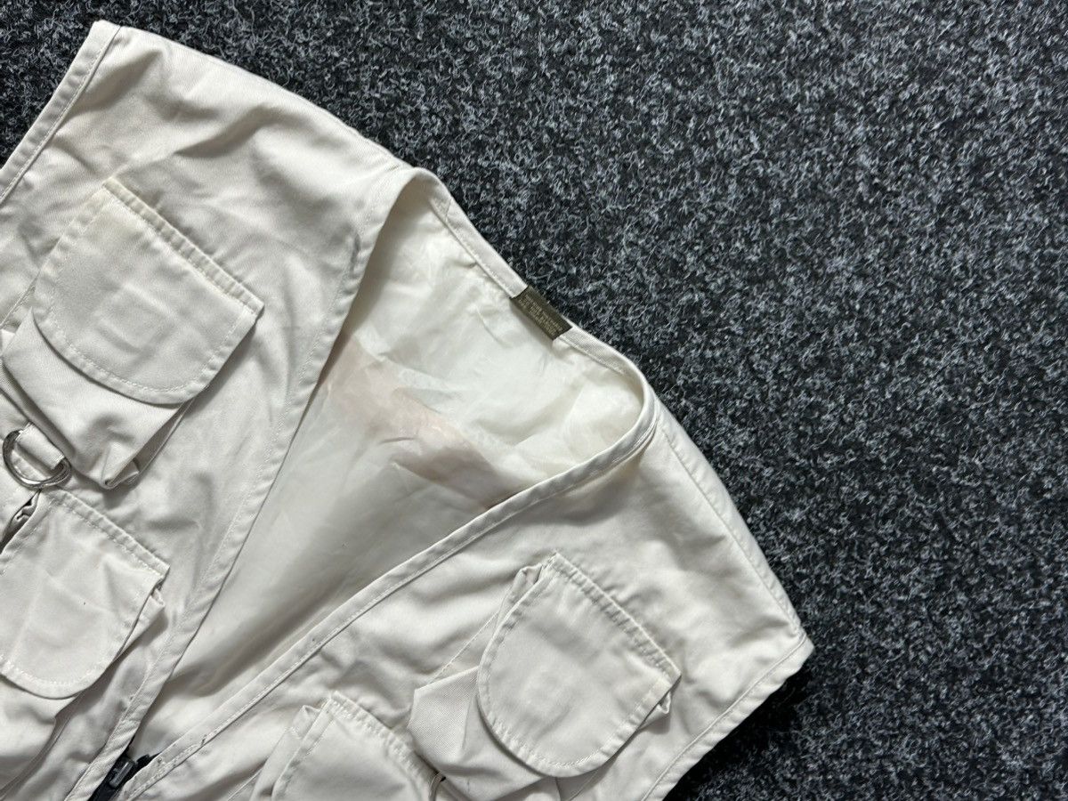 Japanese Brand 🚨RARE Multi Pocket Zipped Vest Y2K OUTDOOR ARHIVE BEIGE Size US M / EU 48-50 / 2 - 4 Thumbnail