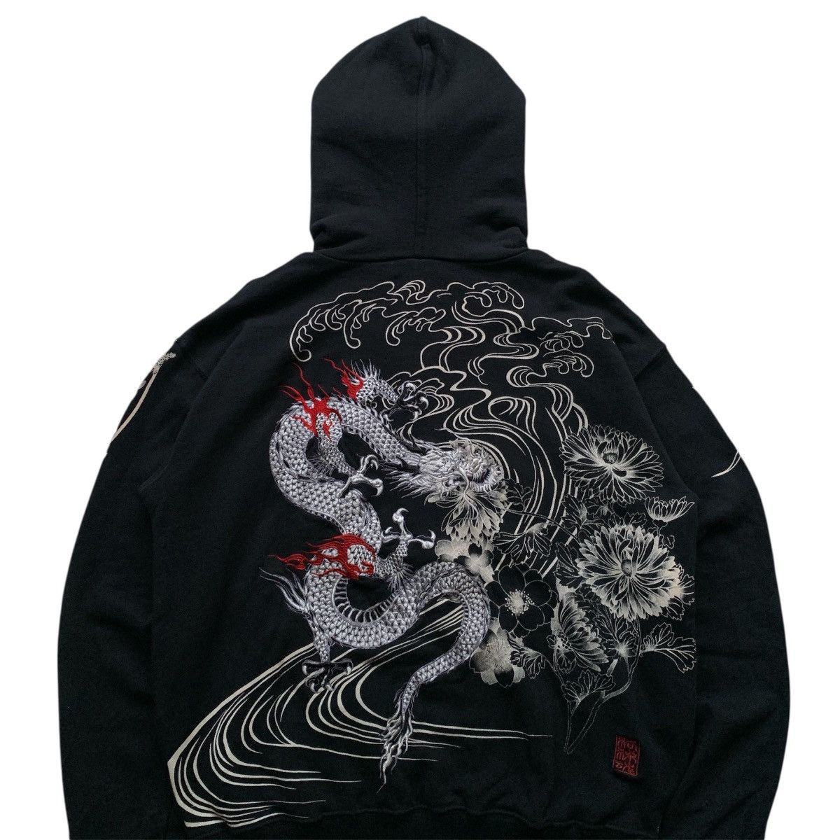 Karakuri Tamashii Karakuri Tamashii Sukajan Devil Dragon Embroidery Zip Hoodie Size US M / EU 48-50 / 2 - 12 Thumbnail