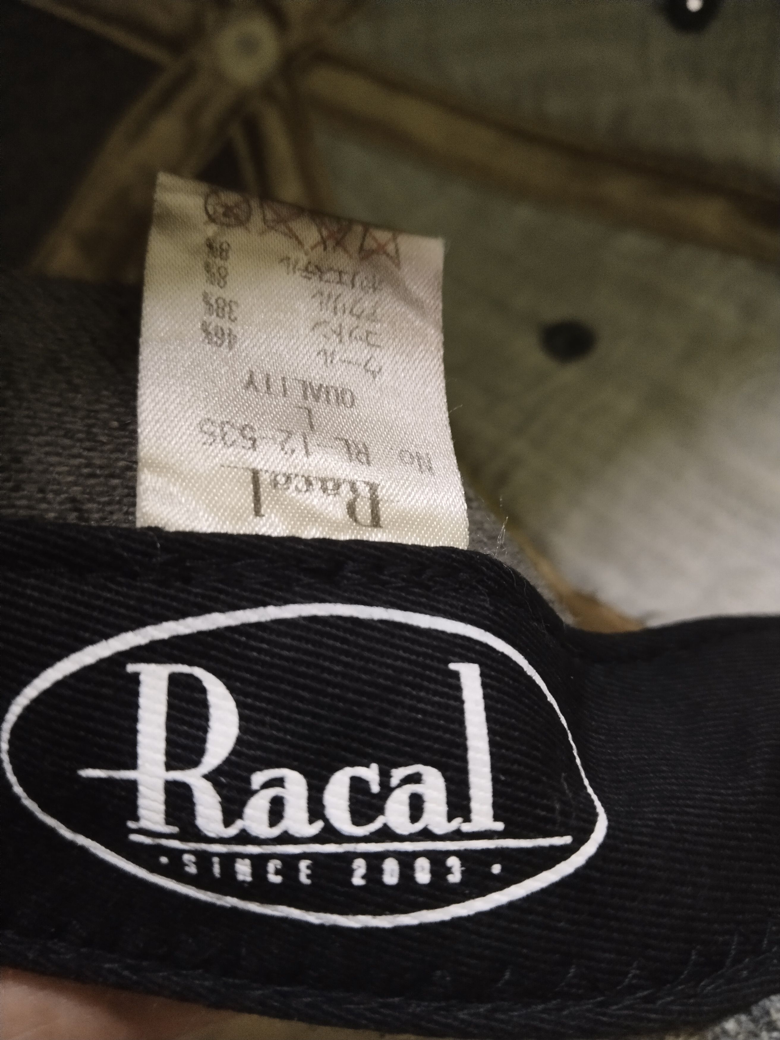 Japanese Brand × Vintage RACAL VINTAGE SHORT BRIM CAP MADE IN JAPAN Size ONE SIZE - 5 Thumbnail