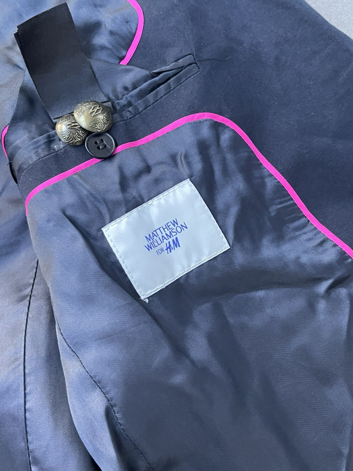Other AW09 Matthew Williamson X H&M Mosaics Navy Blazer Size US M / EU 48-50 / 2 - 19 Thumbnail