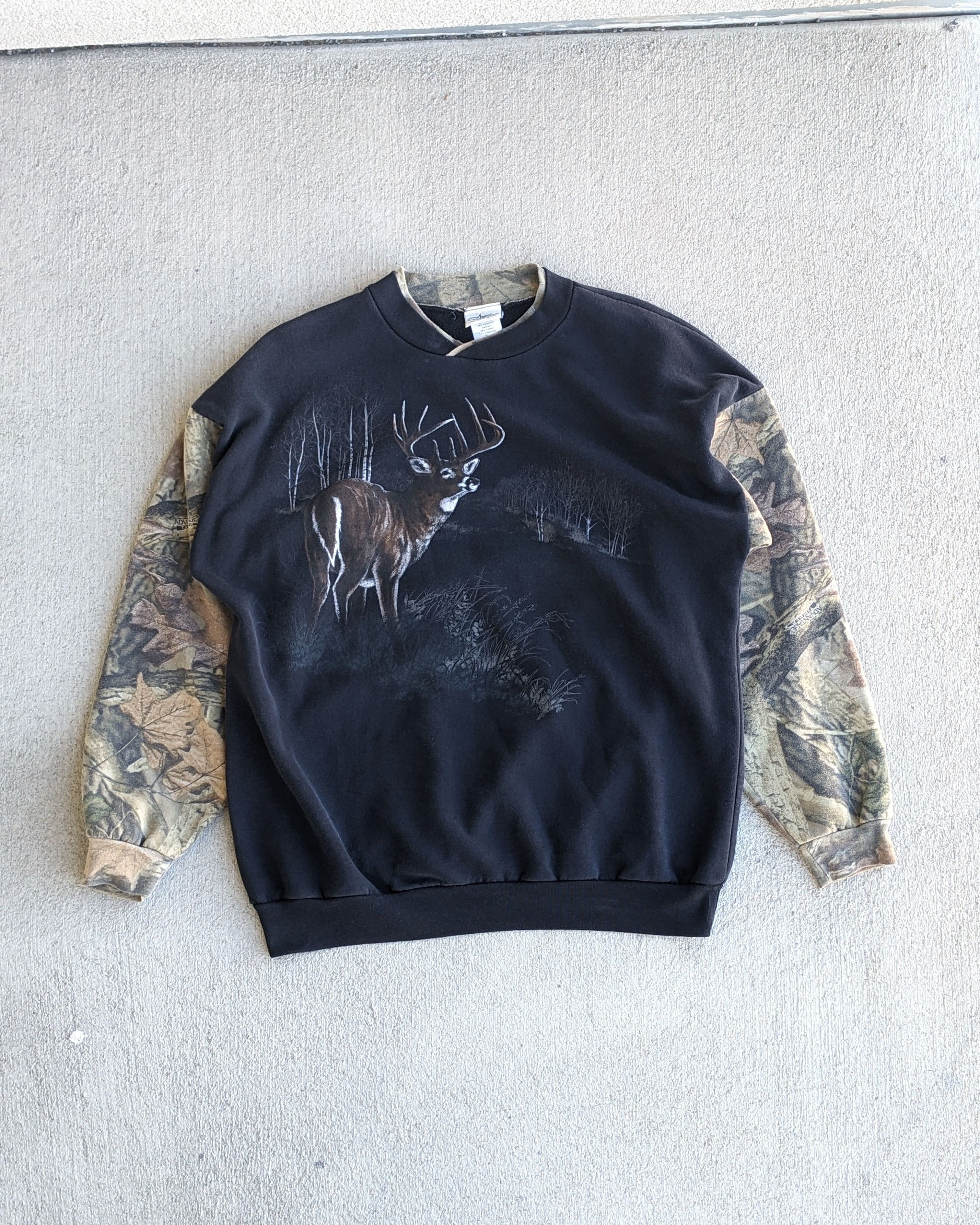 Realtree × Vintage Vintage Realtree Style Sweatshirt Made in the USA Size US XL / EU 56 / 4 - 1 Thumbnail