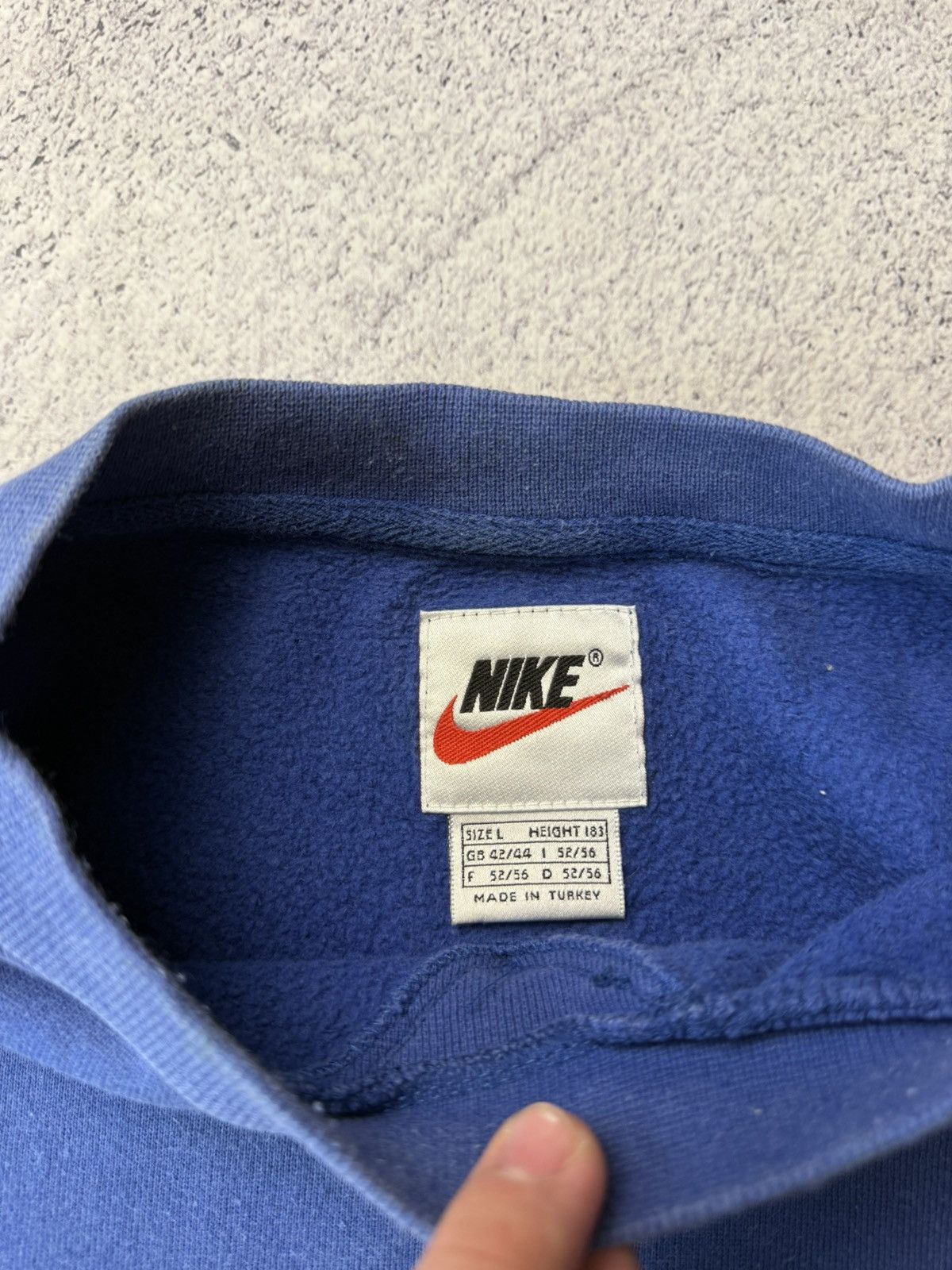 Nike Vintage Nike Big Logo Sweatshirt Y2K swoosh Size US L / EU 52-54 / 3 - 14 Thumbnail
