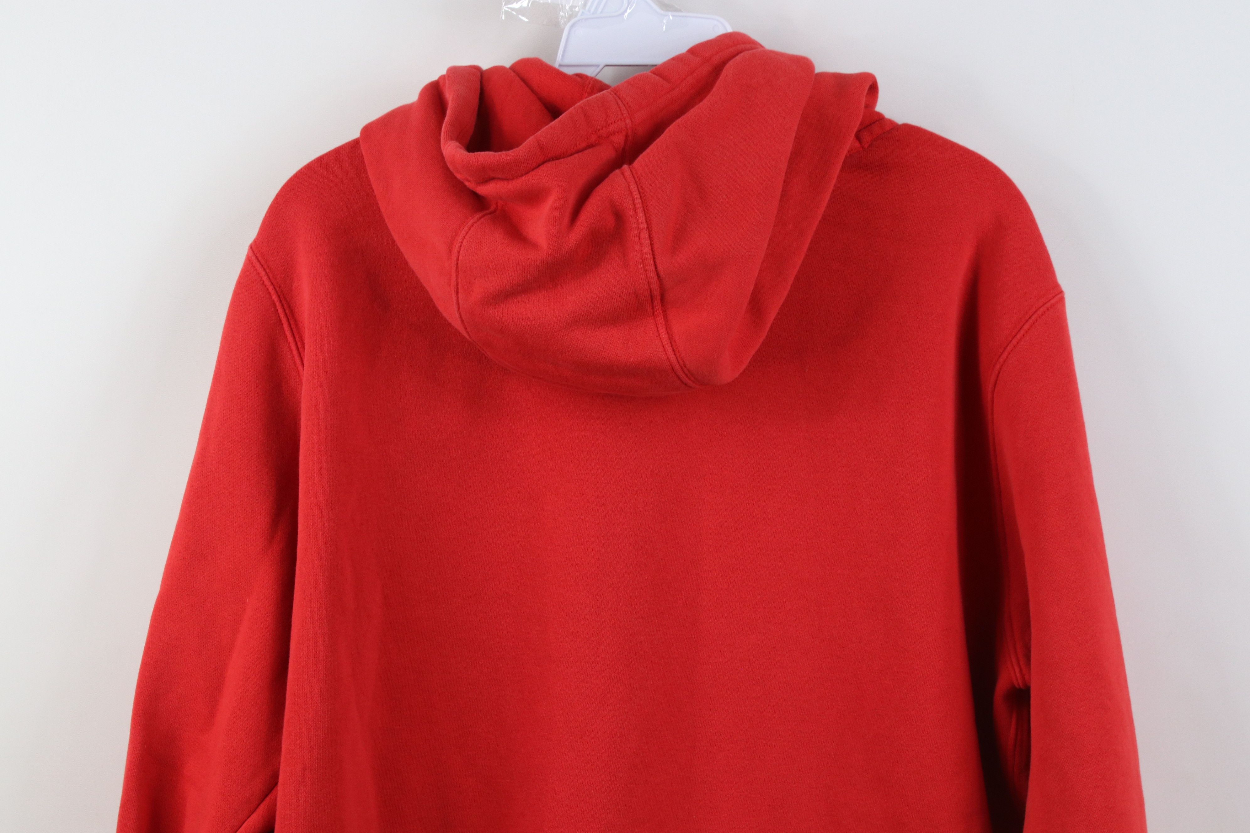 Nike Y2K Nike Center Swoosh Ohio State University Hoodie Red Size US XL / EU 56 / 4 - 15 Thumbnail