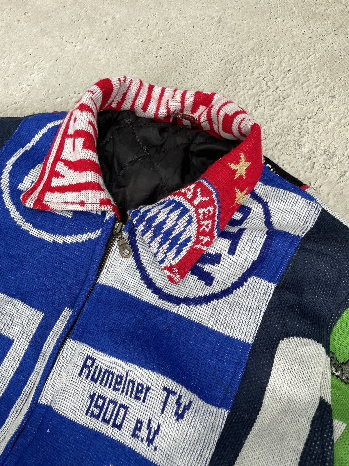 Other Rare custom Deutschland scarfs bomber jacket rare euro 2006 Size US L / EU 52-54 / 3 - 5 Thumbnail
