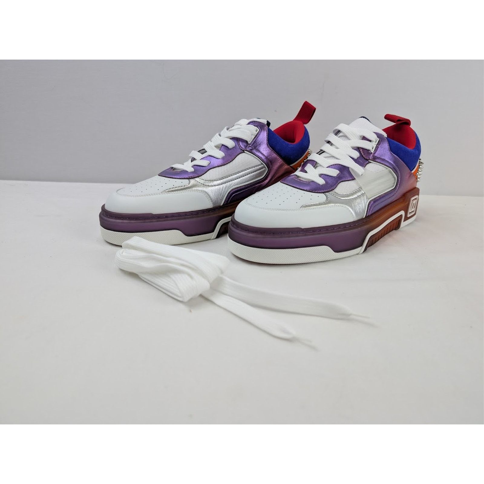 Christian Louboutin o1rshd1 Astro Loubi Flat Sneakers in Multicolor Size US 11 / EU 44 - 7 Thumbnail