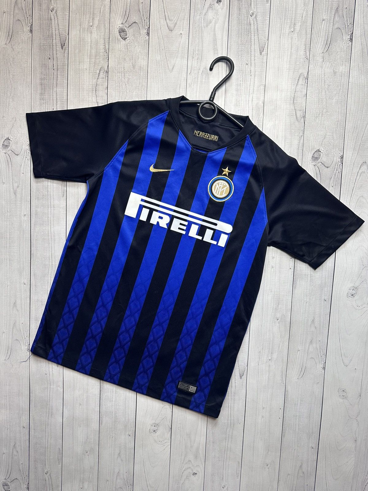 Nike × Vintage Vintage Nike Inter Milan soccer jersey size Xl Size US XS / EU 42 / 0 - 1 Thumbnail