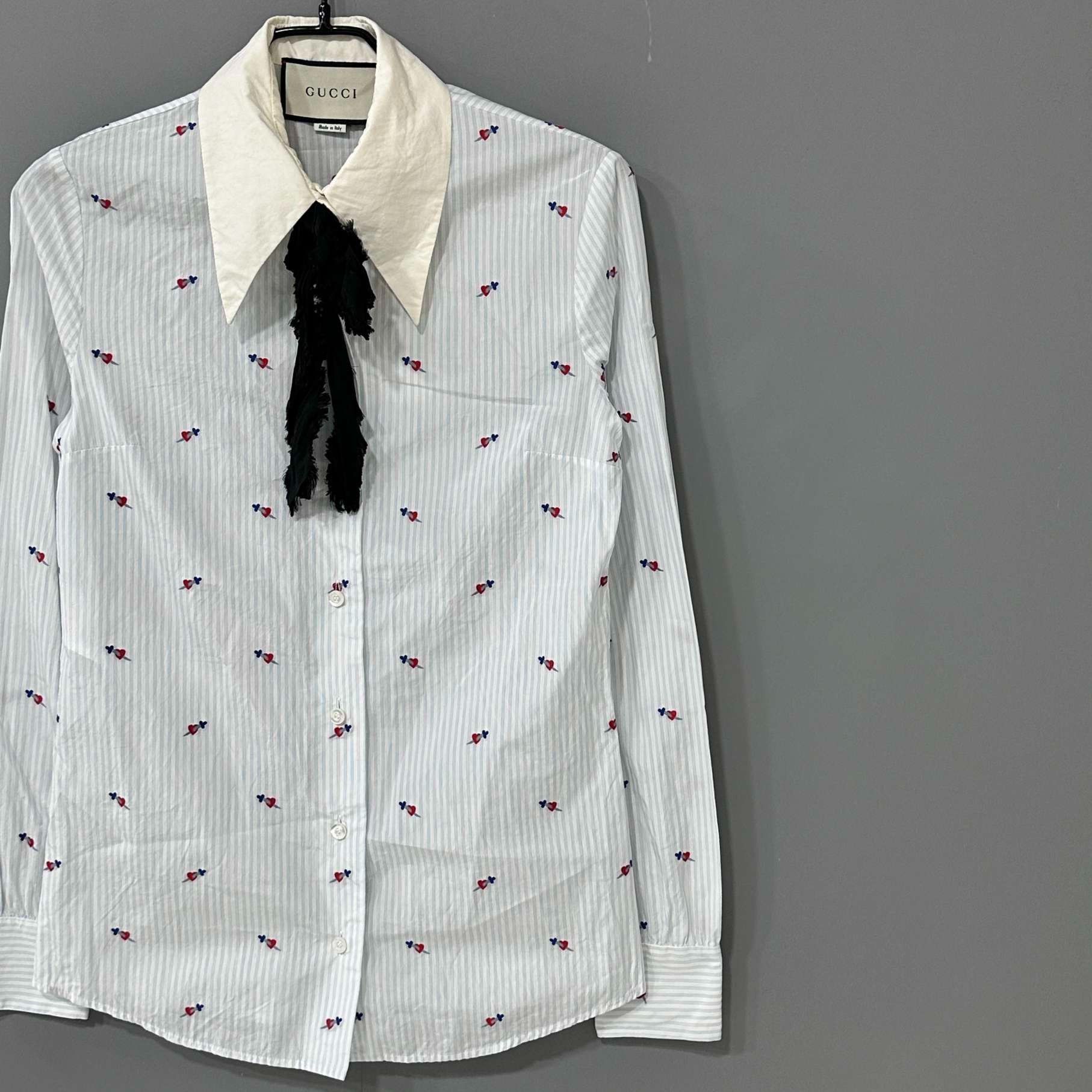 Gucci Gucci Love Full Print Shirt size38 2501-Nextarrow Size US XXS / EU 40 - 2 Thumbnail