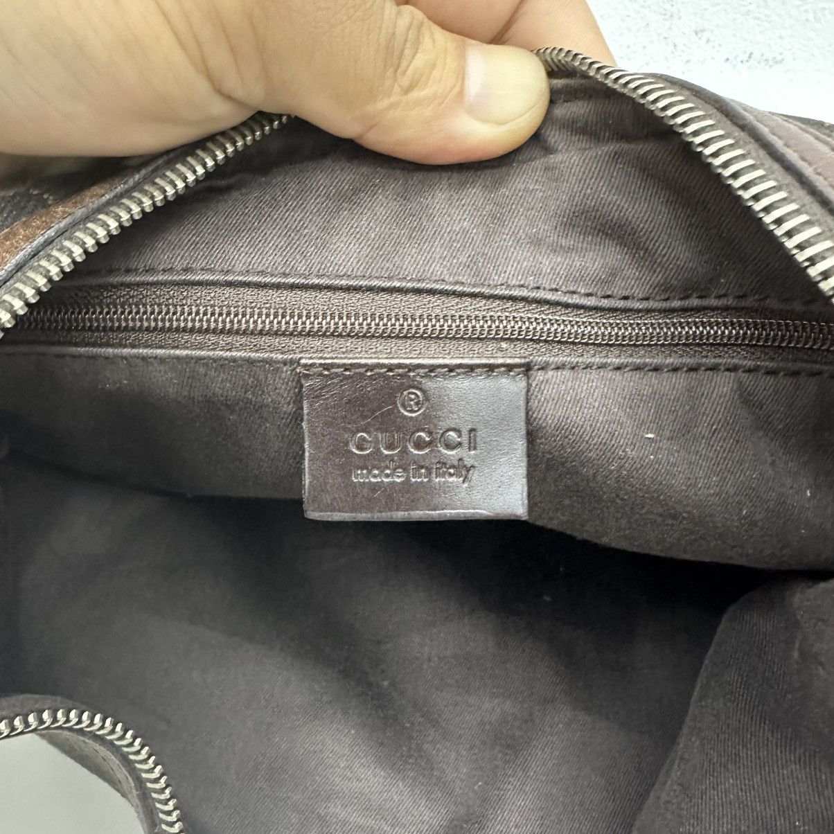 Gucci ‼️LAST DROP‼️ AUTHENTIC GUCCI GG HOBO SHOULDER HOBO BAG Size ONE SIZE - 10 Thumbnail