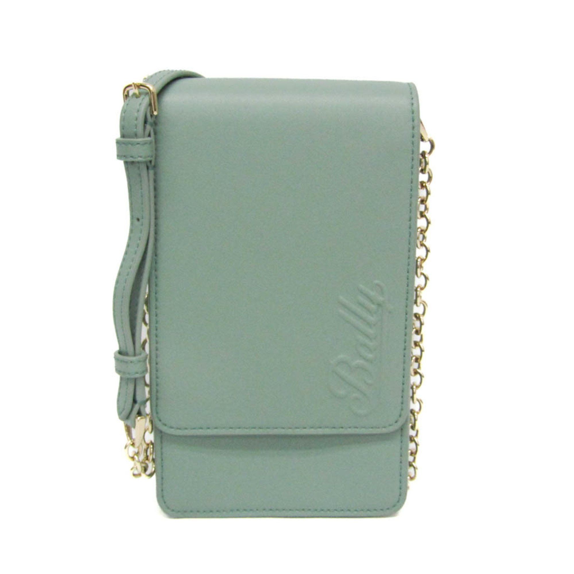 Bally Bally LHOREN.O Women's Leather Pouch,Shoulder Bag Green Size ONE SIZE - 1 Thumbnail