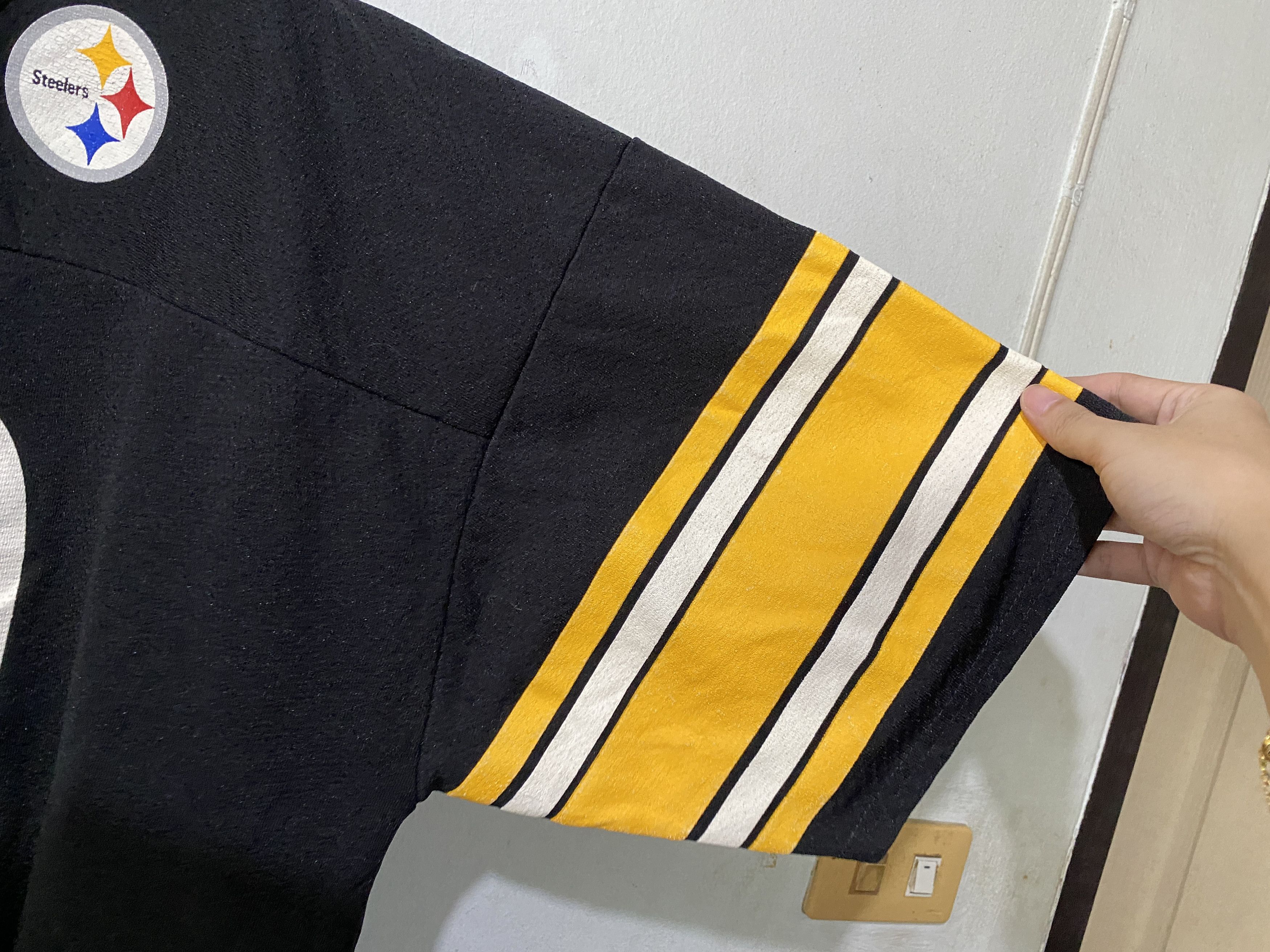 NFL × Vintage Vintage 90s Pittsburgh Steeler football NFL Jersey Size US XL / EU 56 / 4 - 6 Thumbnail