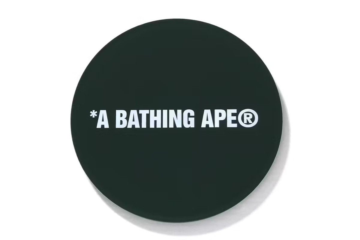 Bape BAPE ABC Camo Rubber Coaster Green Size ONE SIZE - 3 Thumbnail