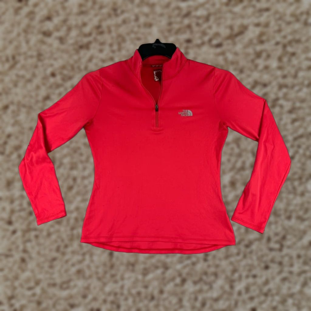 The North Face The North Face Women's XS Pink Lightweight Mock Neck Pullover Sweatshirt Long Sleeve Activewear Hoodie? Size XS / US 0-2 / IT 36-38 - 1 Thumbnail